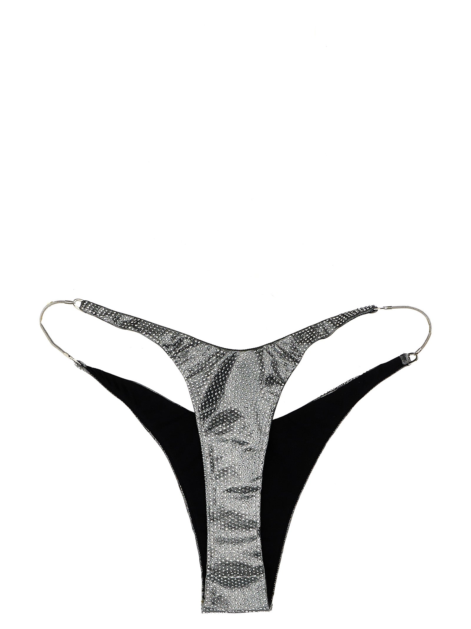 Mugler Rhinestone Bikini Briefs