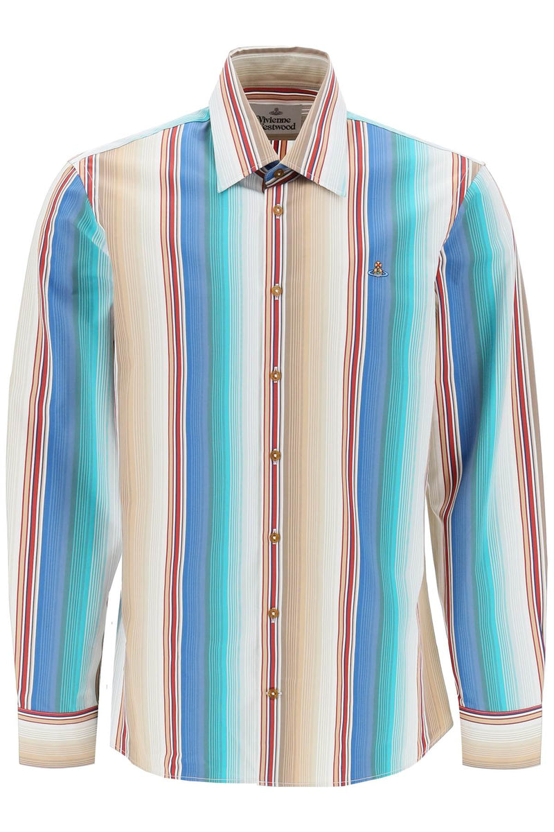 Vivienne Westwood Striped Ghost Shirt Multicolor