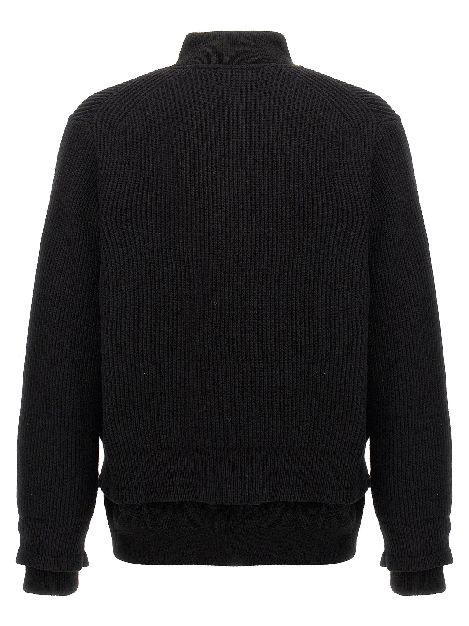 Sacai Nylon Insert Cardigan