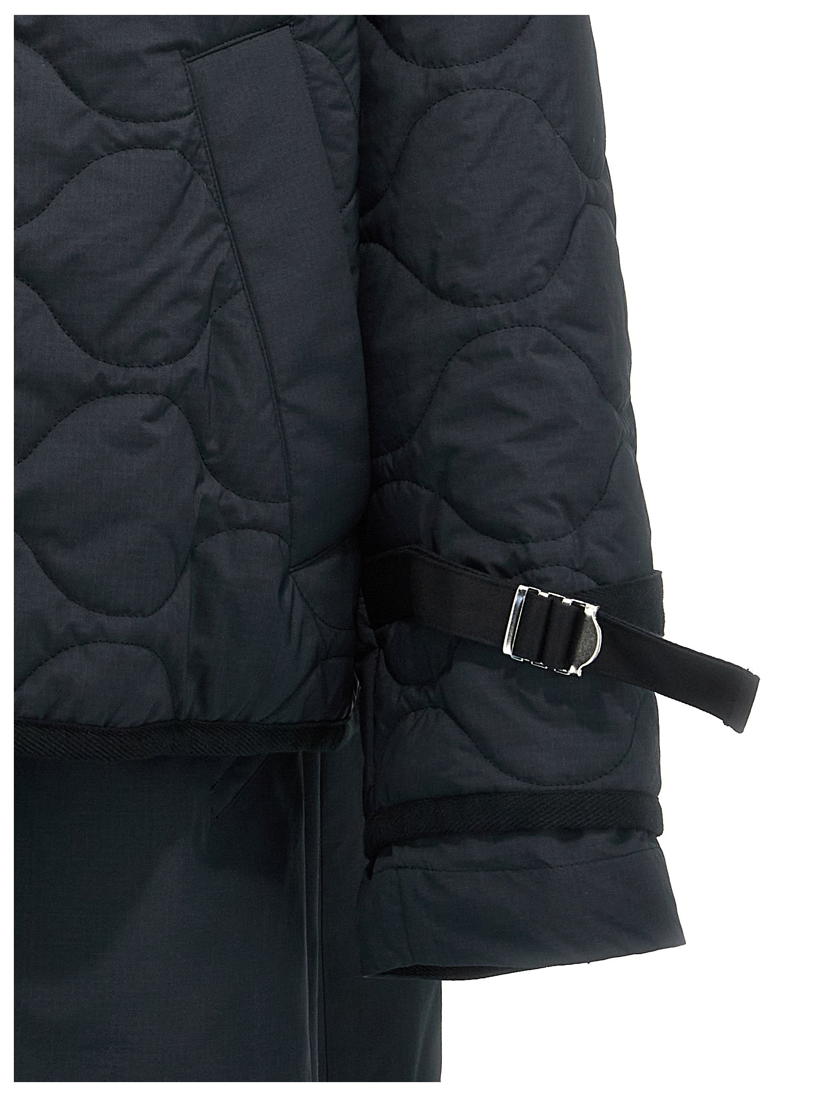 Sacai Long Trench Coat Insert Down Jacket