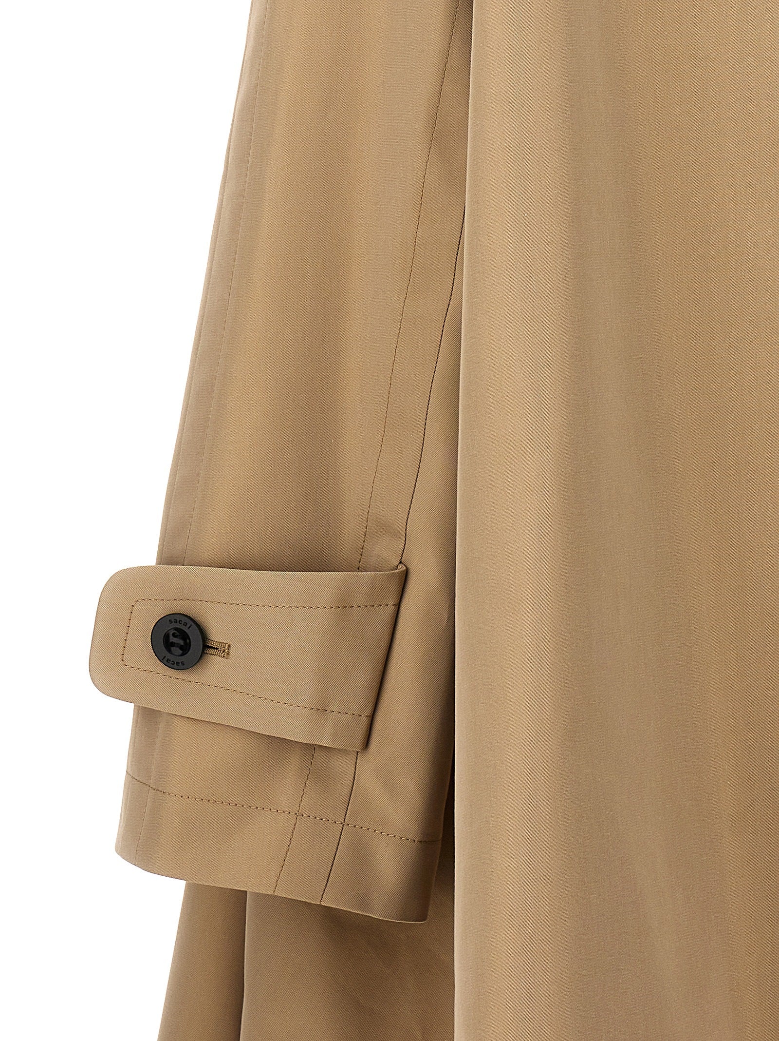 Sacai Dress Insert Trench Coat