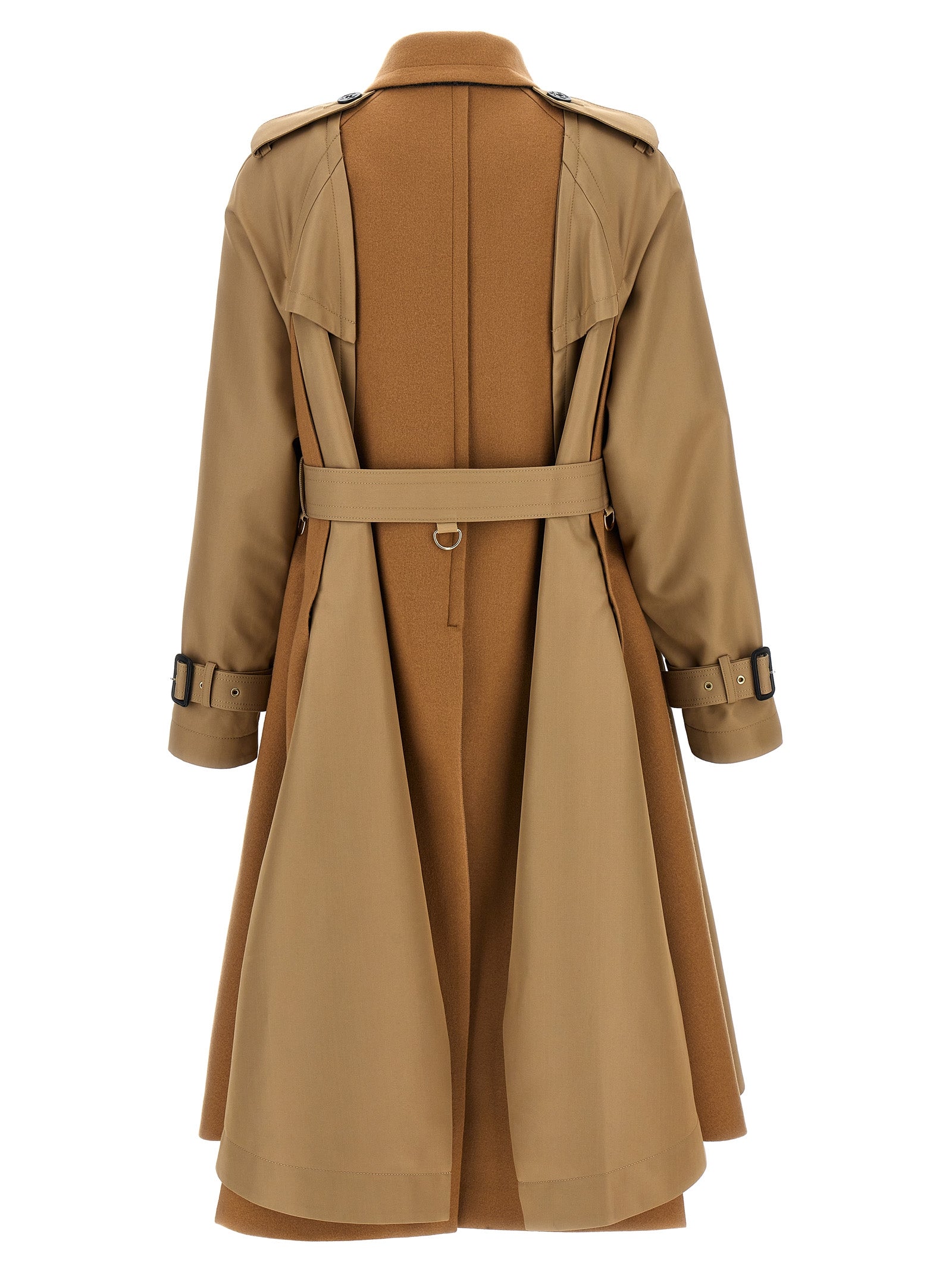 Sacai 'Melton' Trench Coat