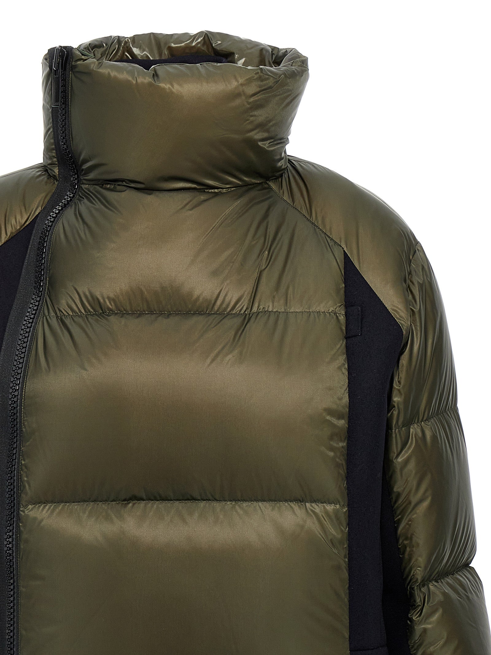 Sacai 'Melton' Down Jacket