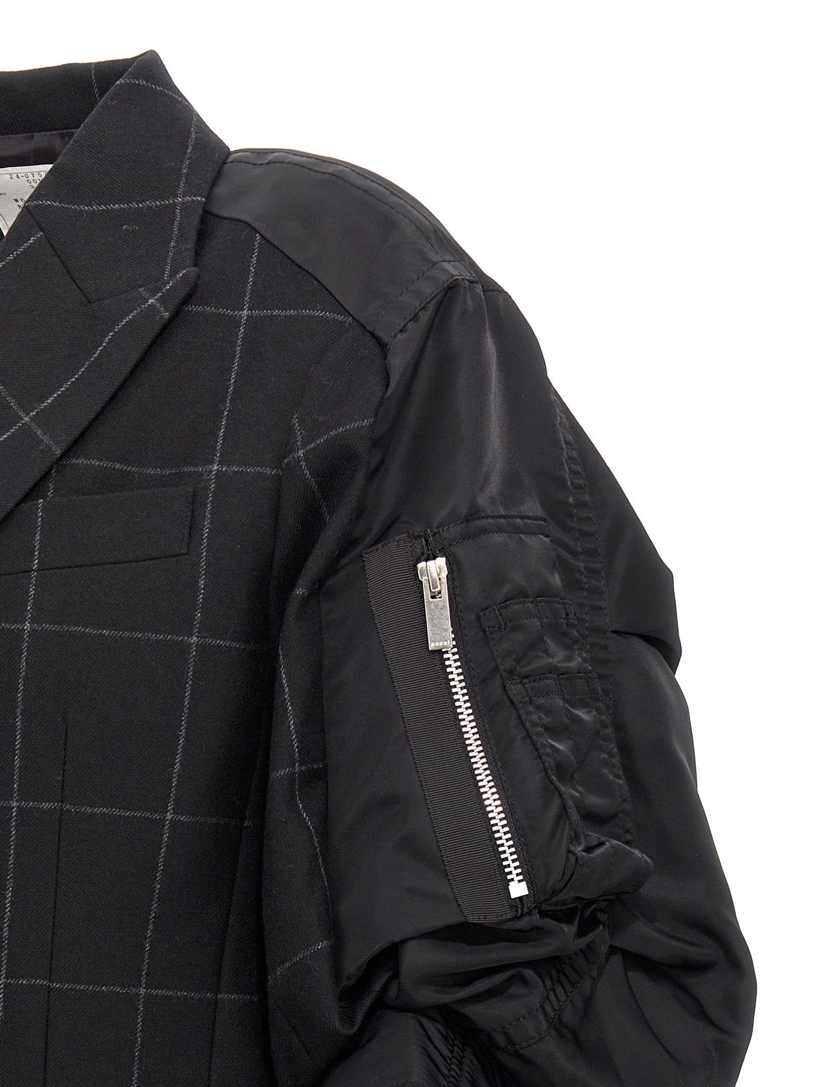 Sacai 'Windowpane' Blazer