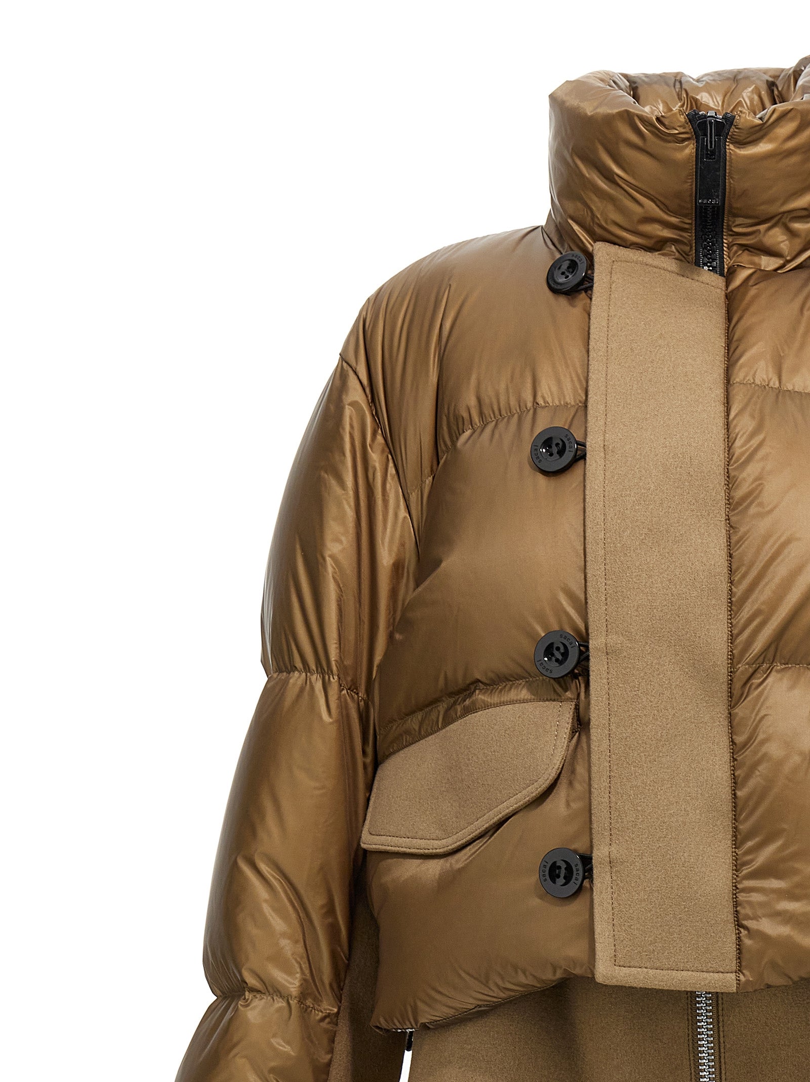 Sacai Wool Insert Down Jacket