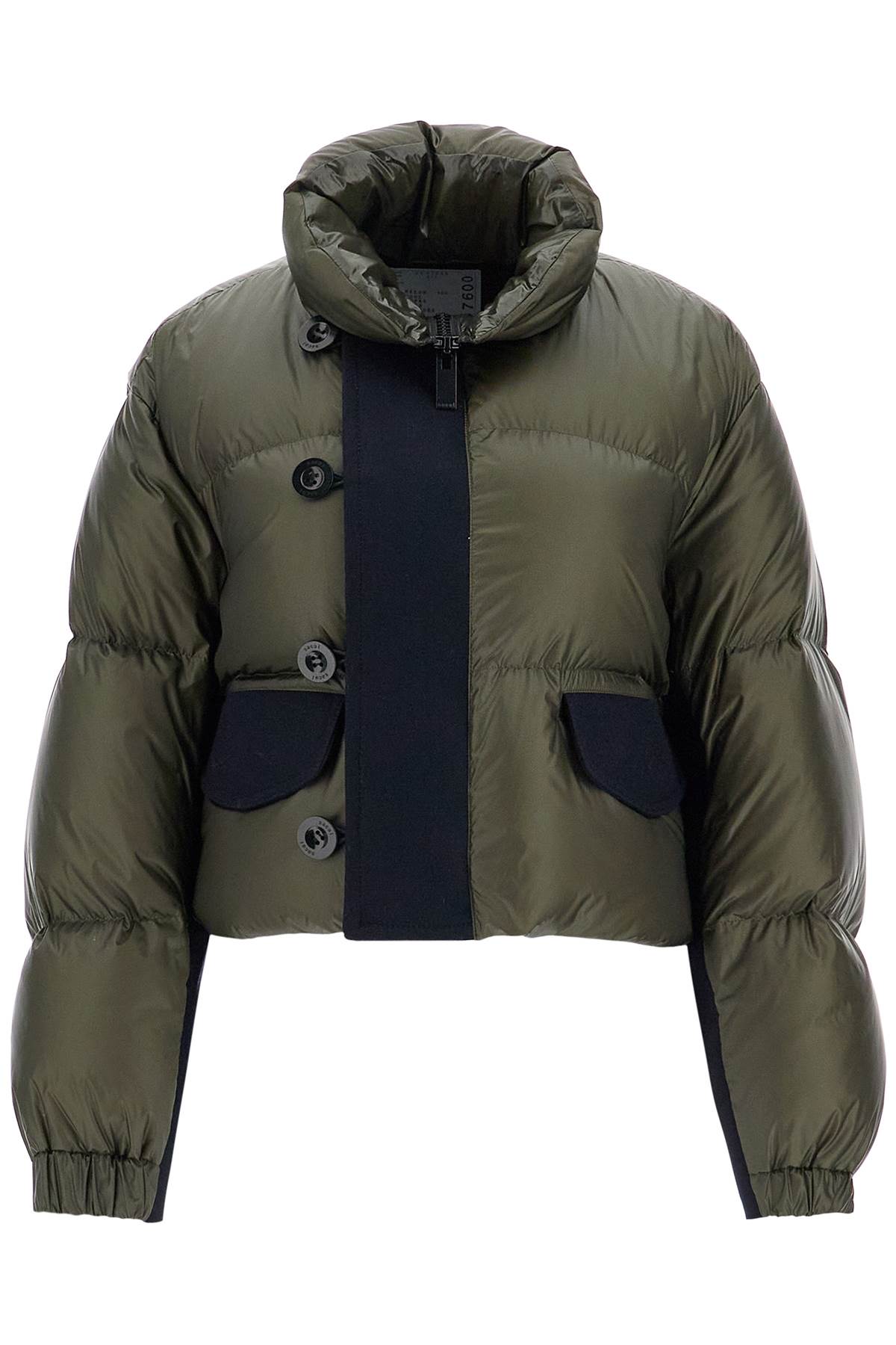 Sacai Di Pizzo  Short Down Jacket