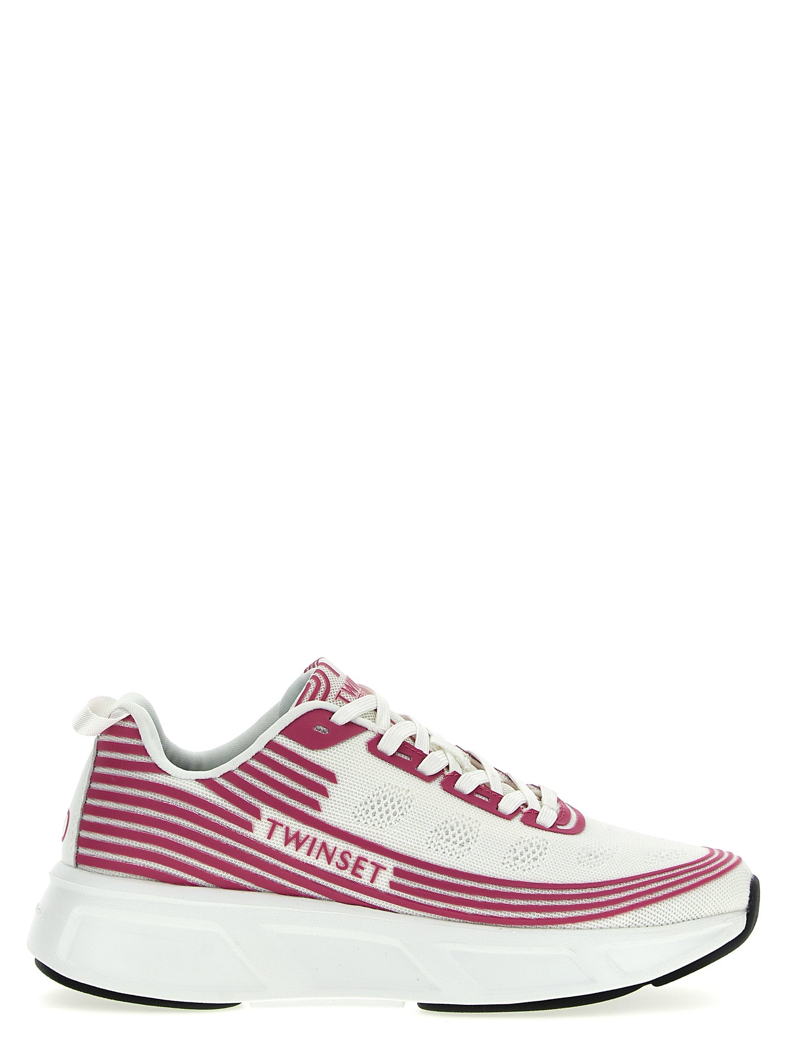 Twin Set Stretch Knit Sneakers