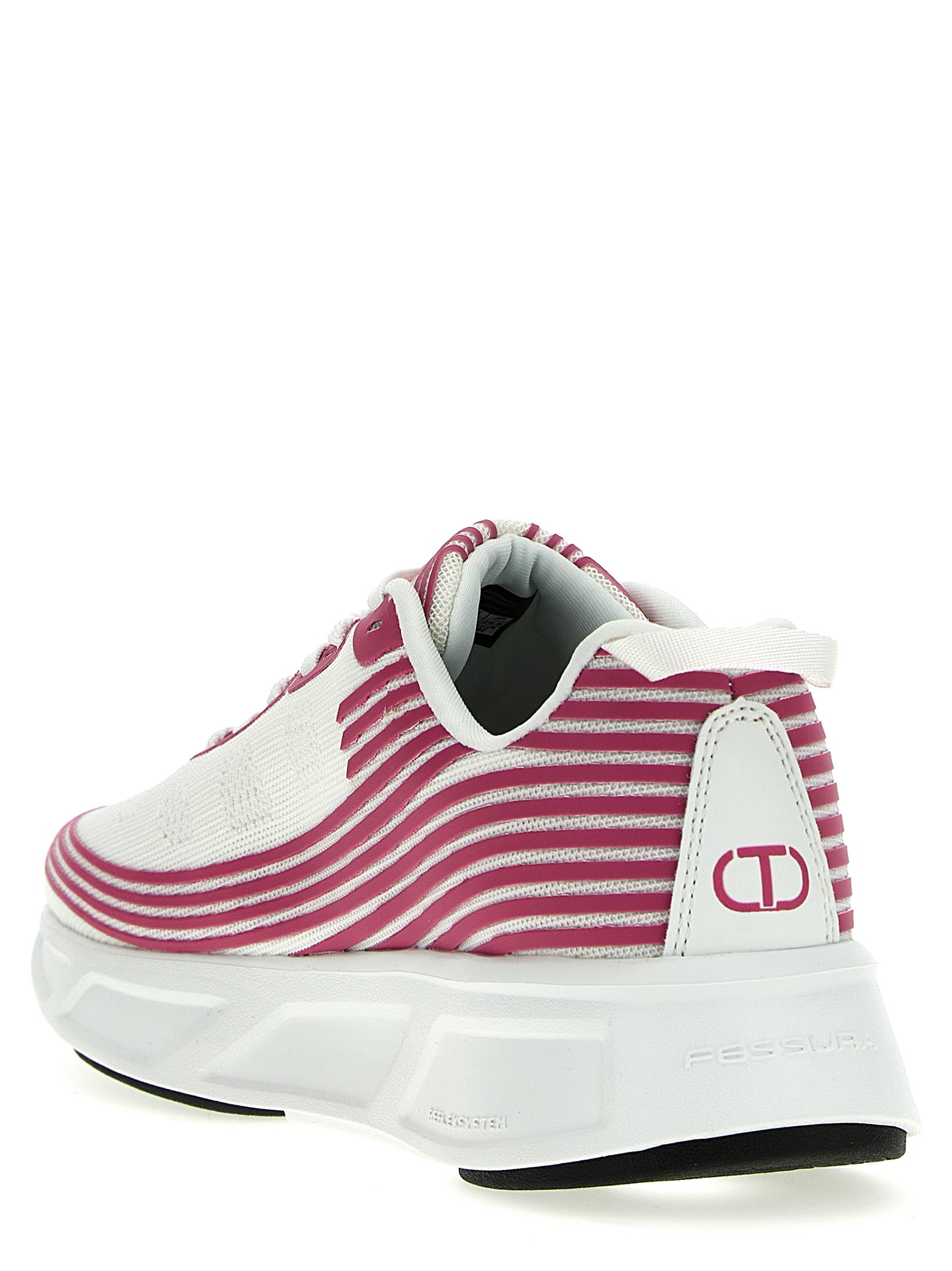 Twin Set Stretch Knit Sneakers