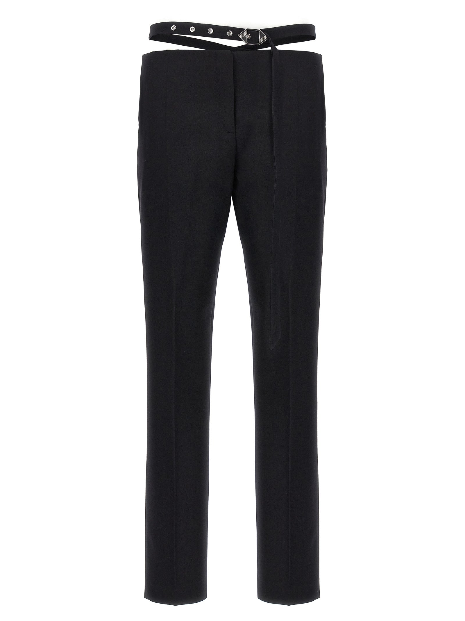 The Attico Belt Detail Trousers