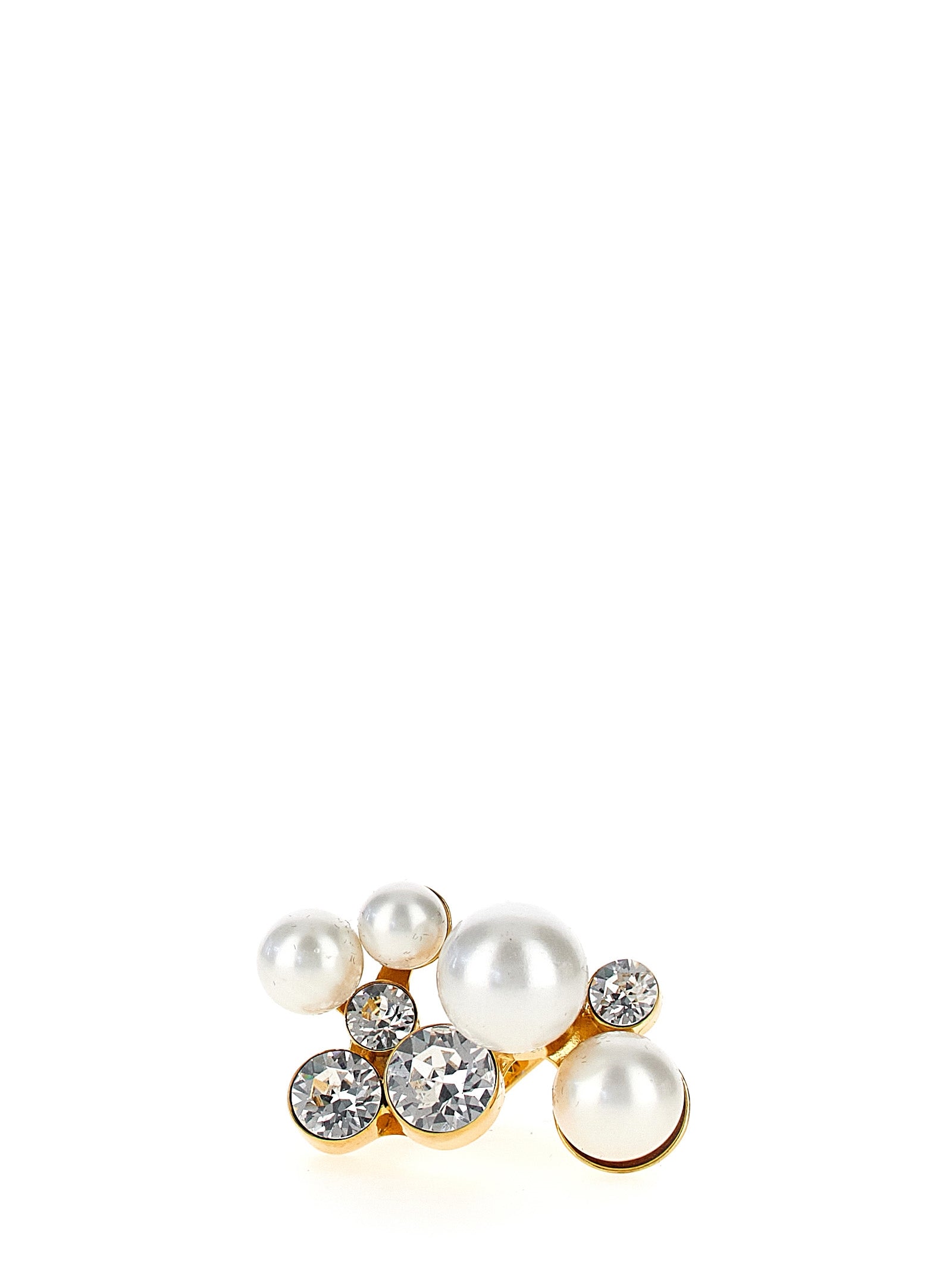 Dries Van Noten  Crystal Bead Ring