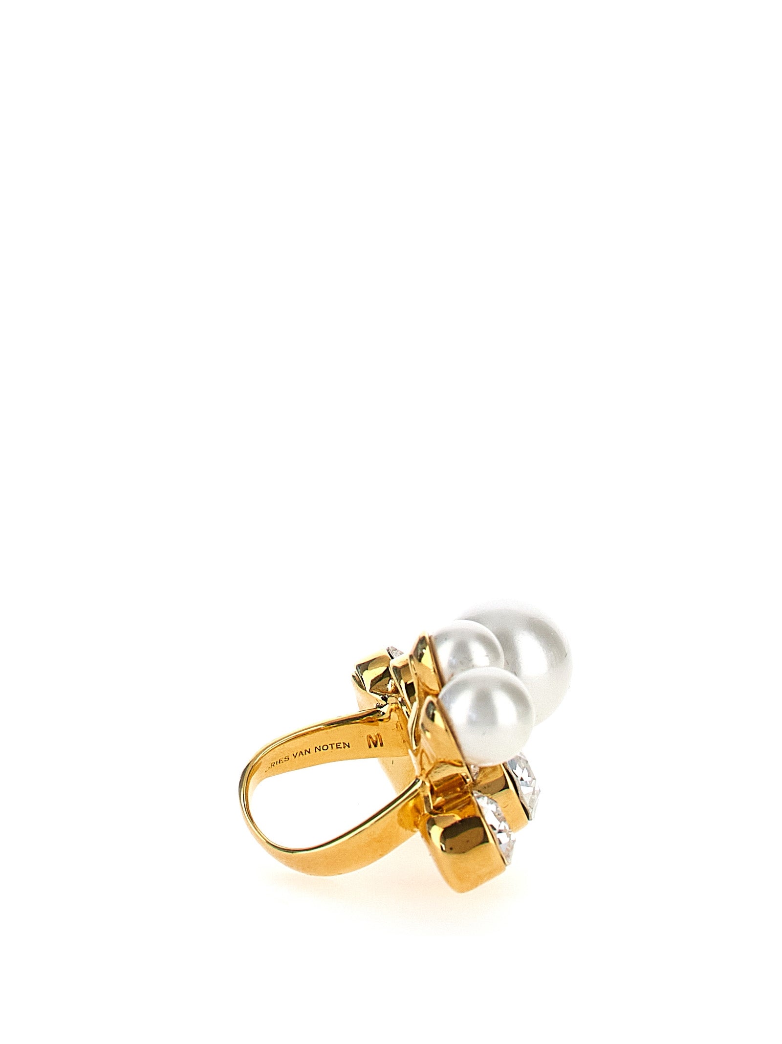 Dries Van Noten  Crystal Bead Ring