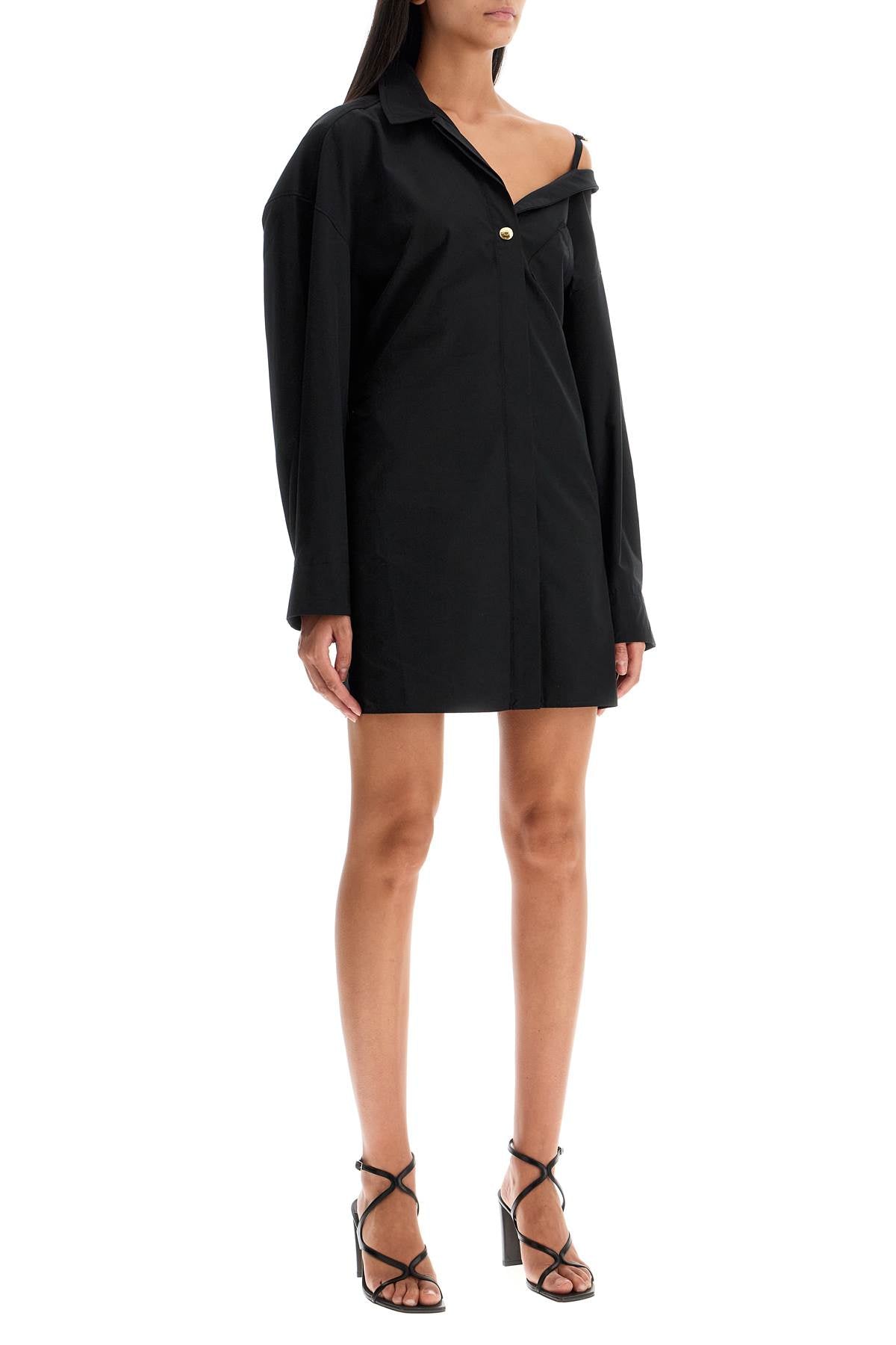 Jacquemus 'La Mini Robe Chemise' Shirt Dress