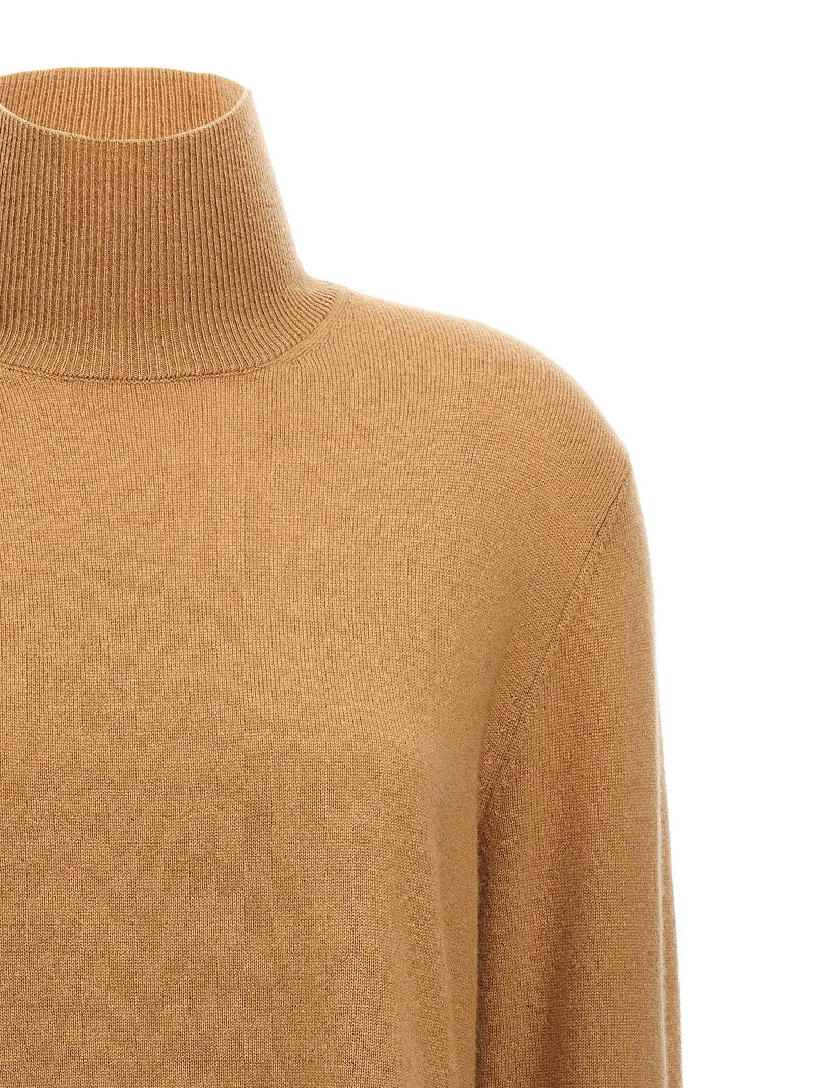 Toteme 'Cropped Turtleneck' Turtleneck Sweater