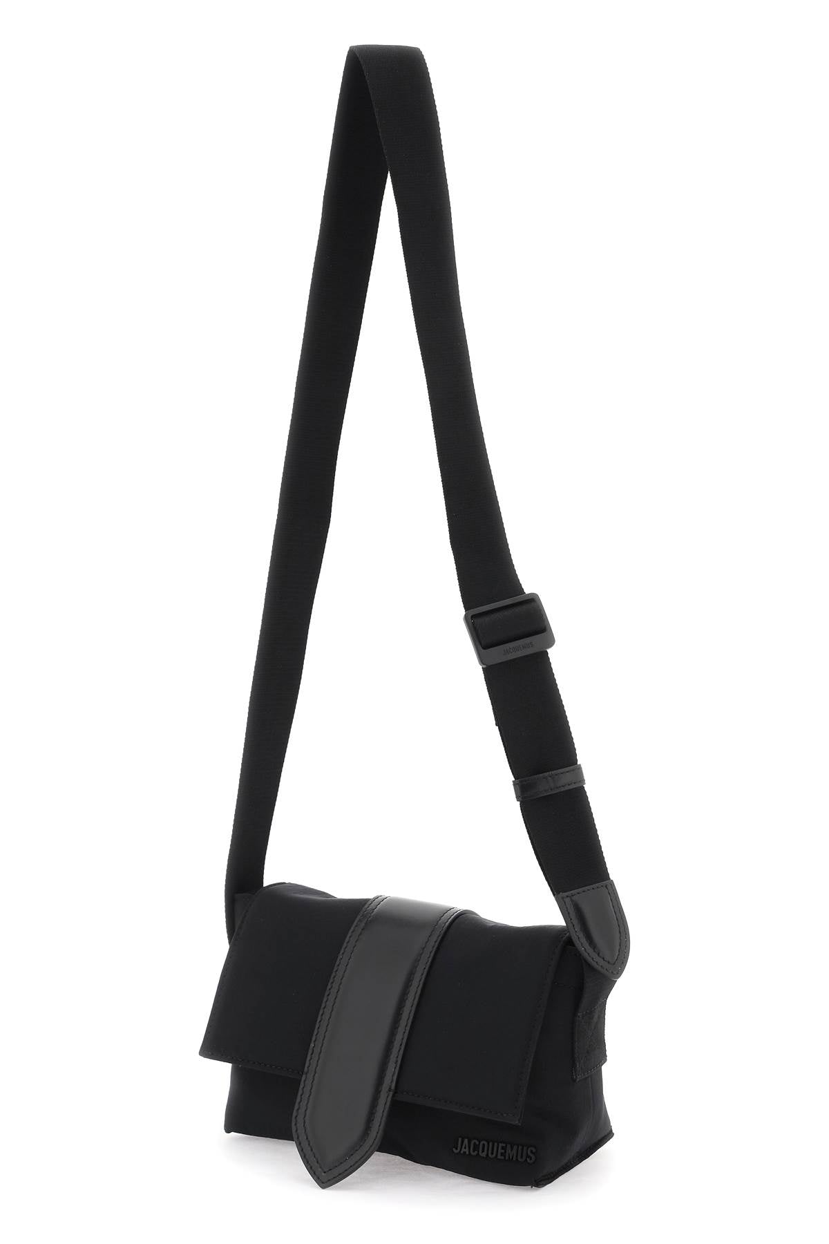 Jacquemus 'Le Petit Messenger Bambino Nylon Shoulder Bag For Black