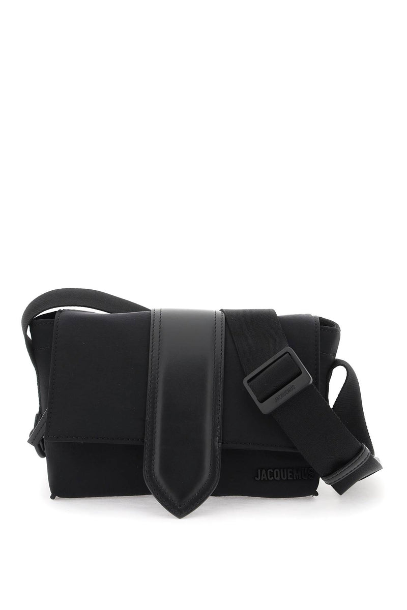 Jacquemus 'Le Petit Messenger Bambino Nylon Shoulder Bag For Black