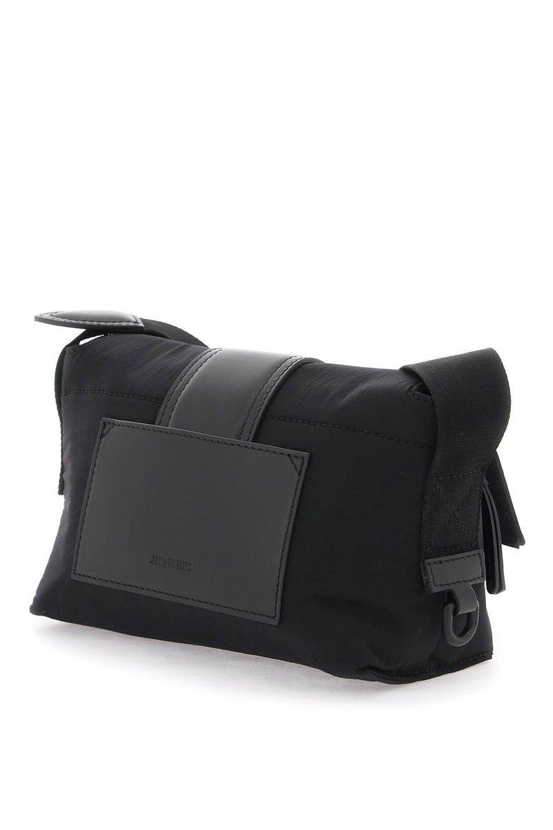 Jacquemus 'Le Petit Messenger Bambino Nylon Shoulder Bag For Black