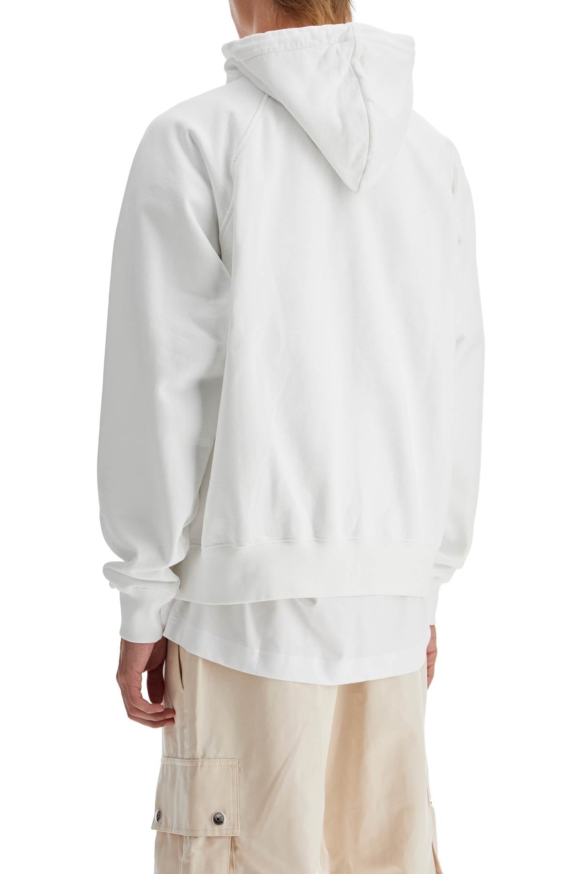 Jacquemus Le Hoodie Typo Hoodie White