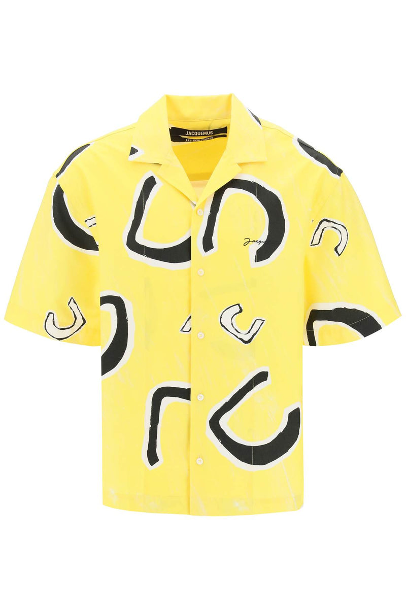 Jacquemus Jean Bowling Shirt For Men Yellow