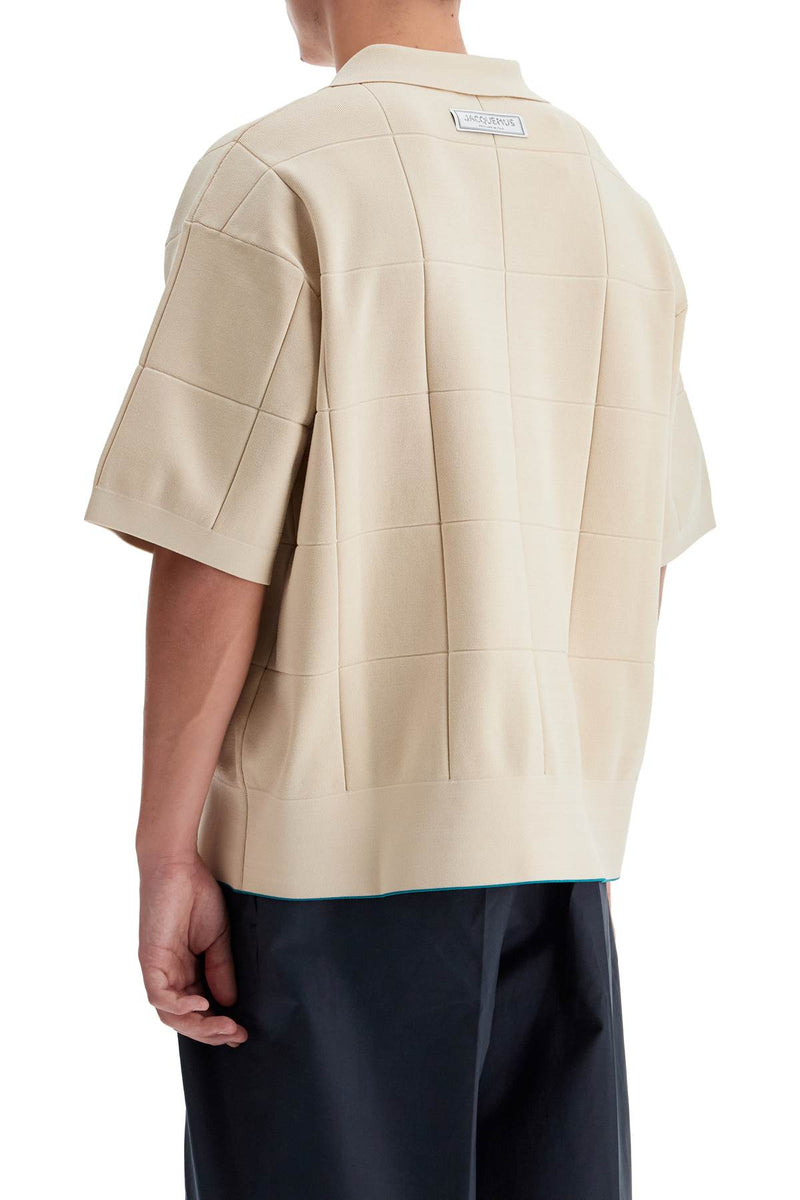 Jacquemus Boxy Polo 'The Basin Polo Beige