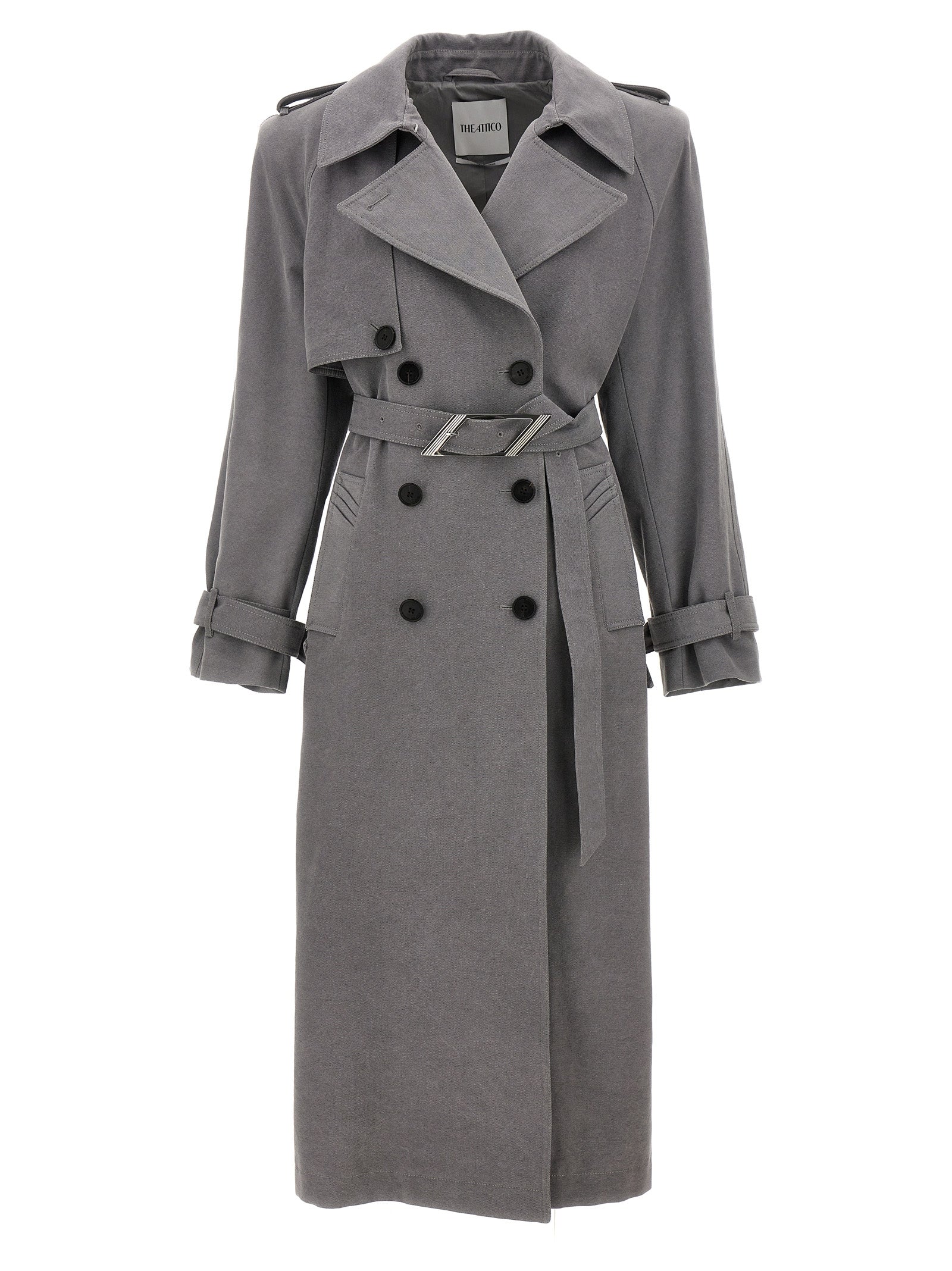 The Attico Double-Breasted Trench Coat