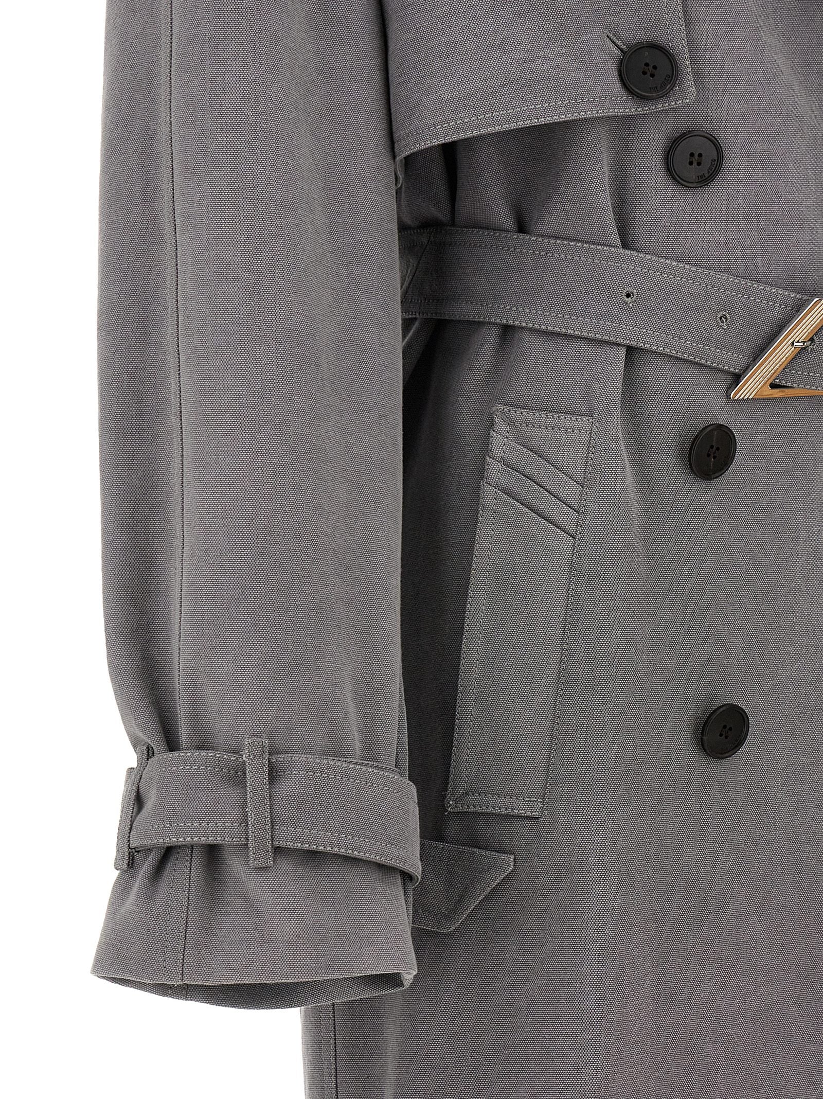 The Attico Double-Breasted Trench Coat