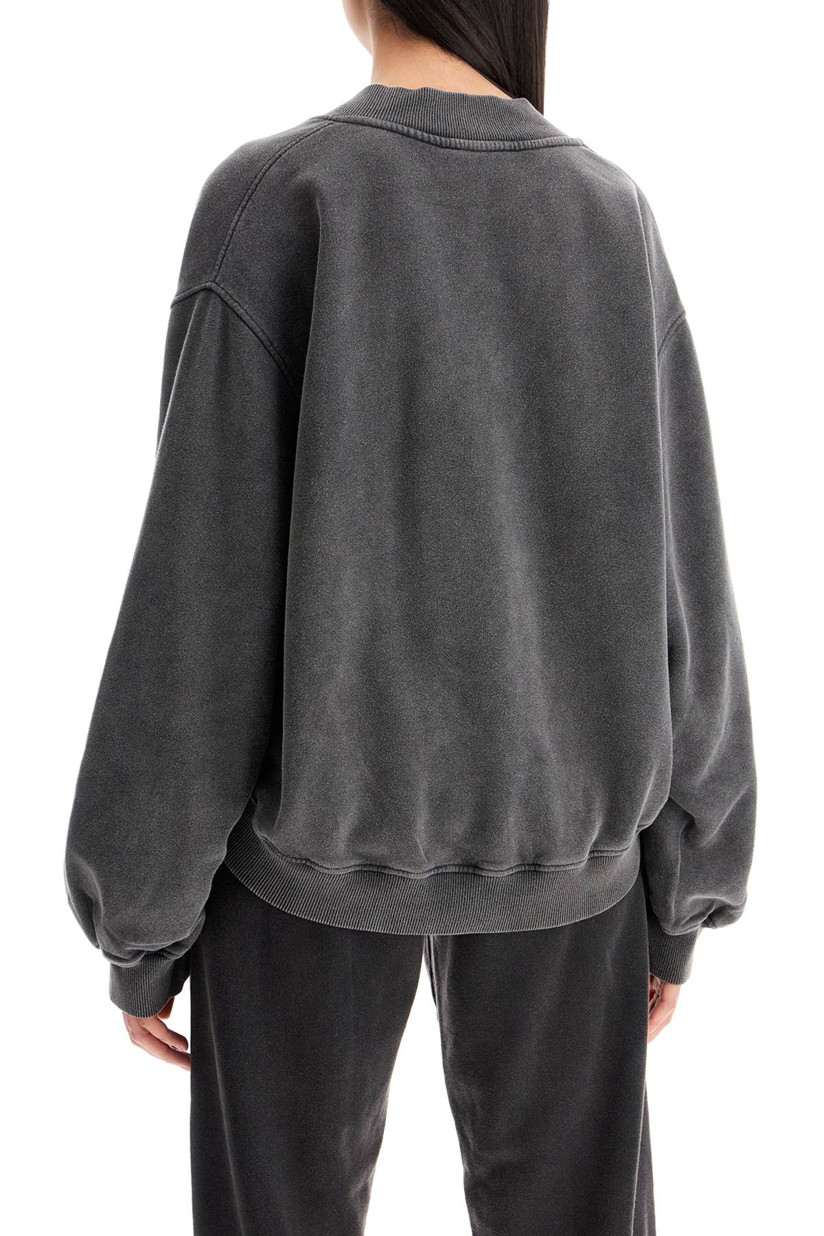 The Attico 'Oversized V-Neck Sweatshirt