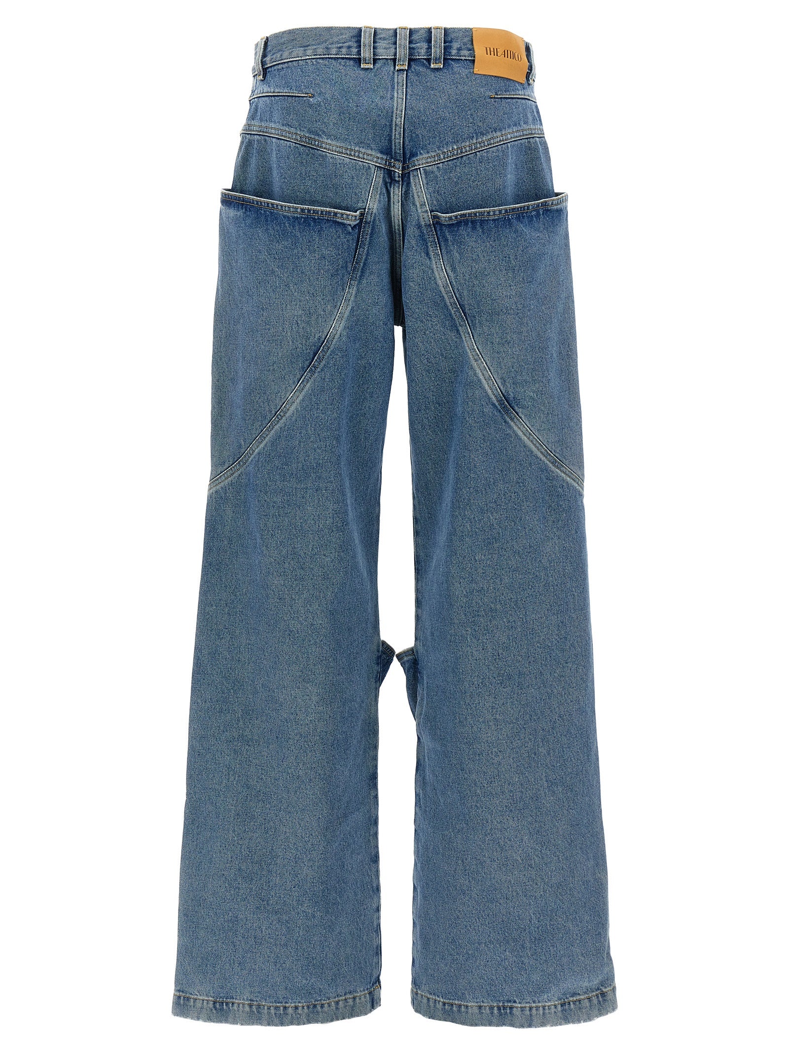 The Attico Maxi Pocket Jeans