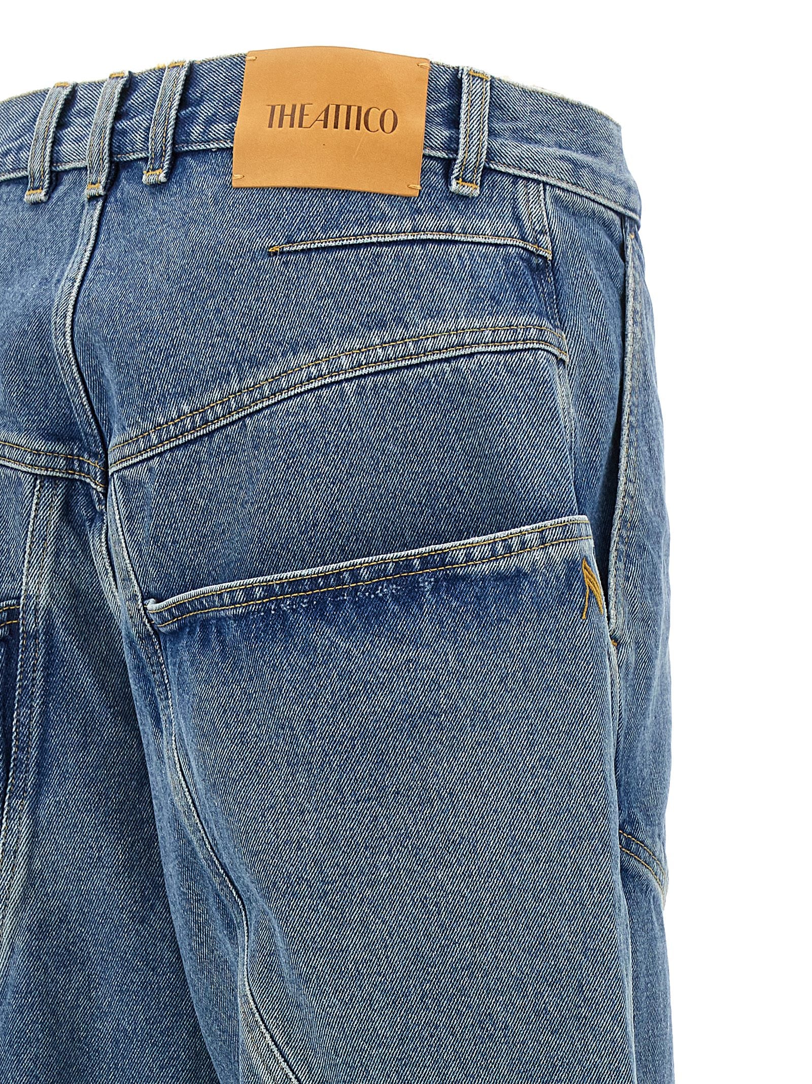 The Attico Maxi Pocket Jeans