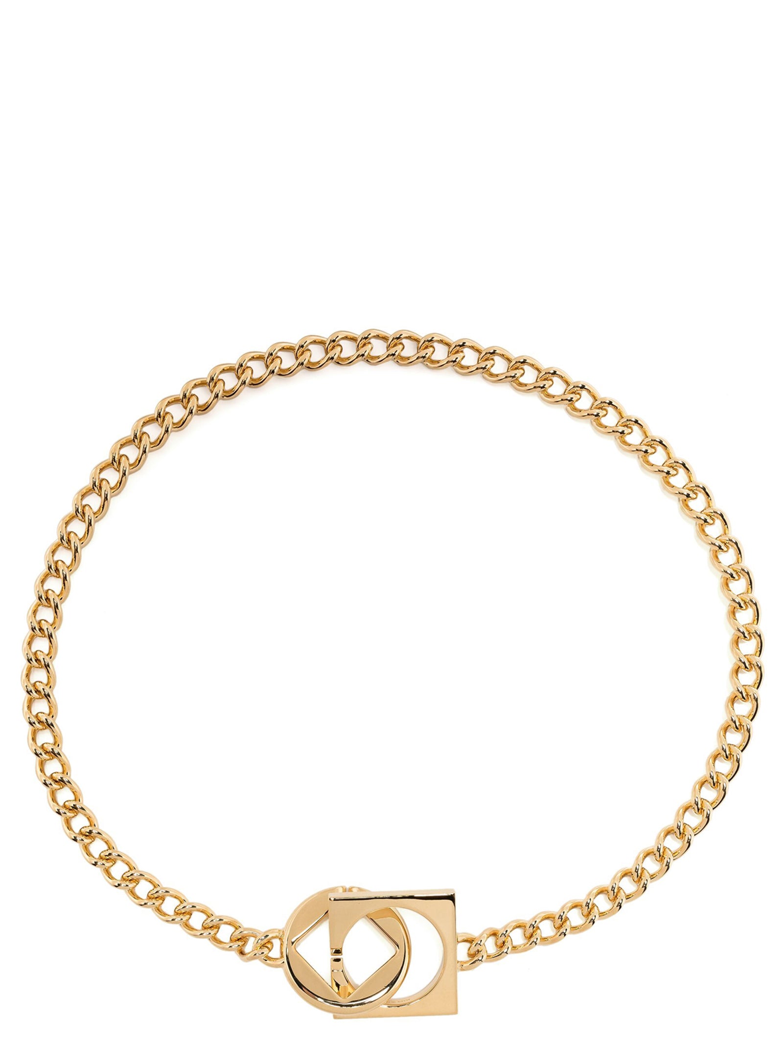 Jacquemus The 'Rond Carré' Necklace