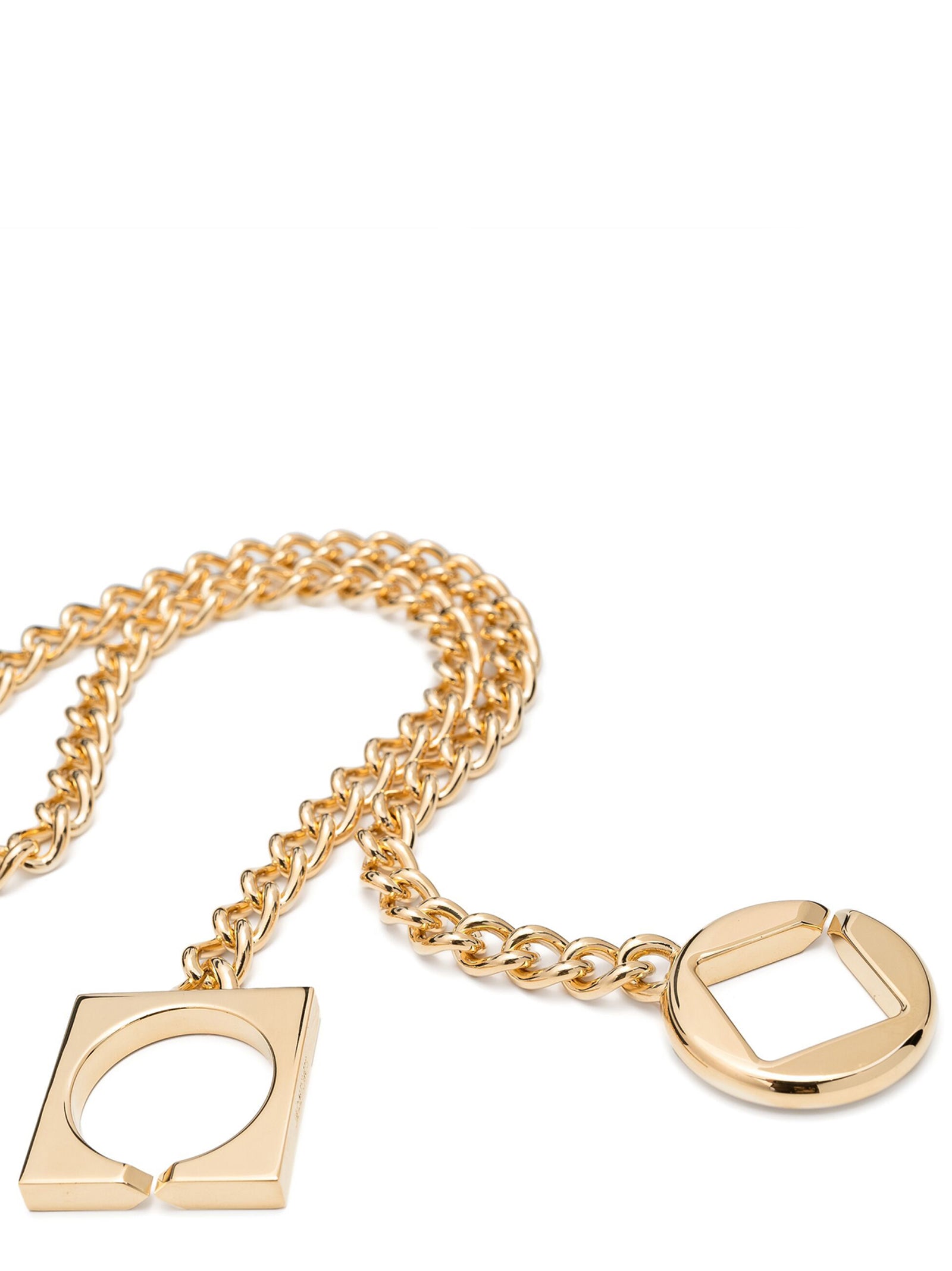 Jacquemus The 'Rond Carré' Necklace