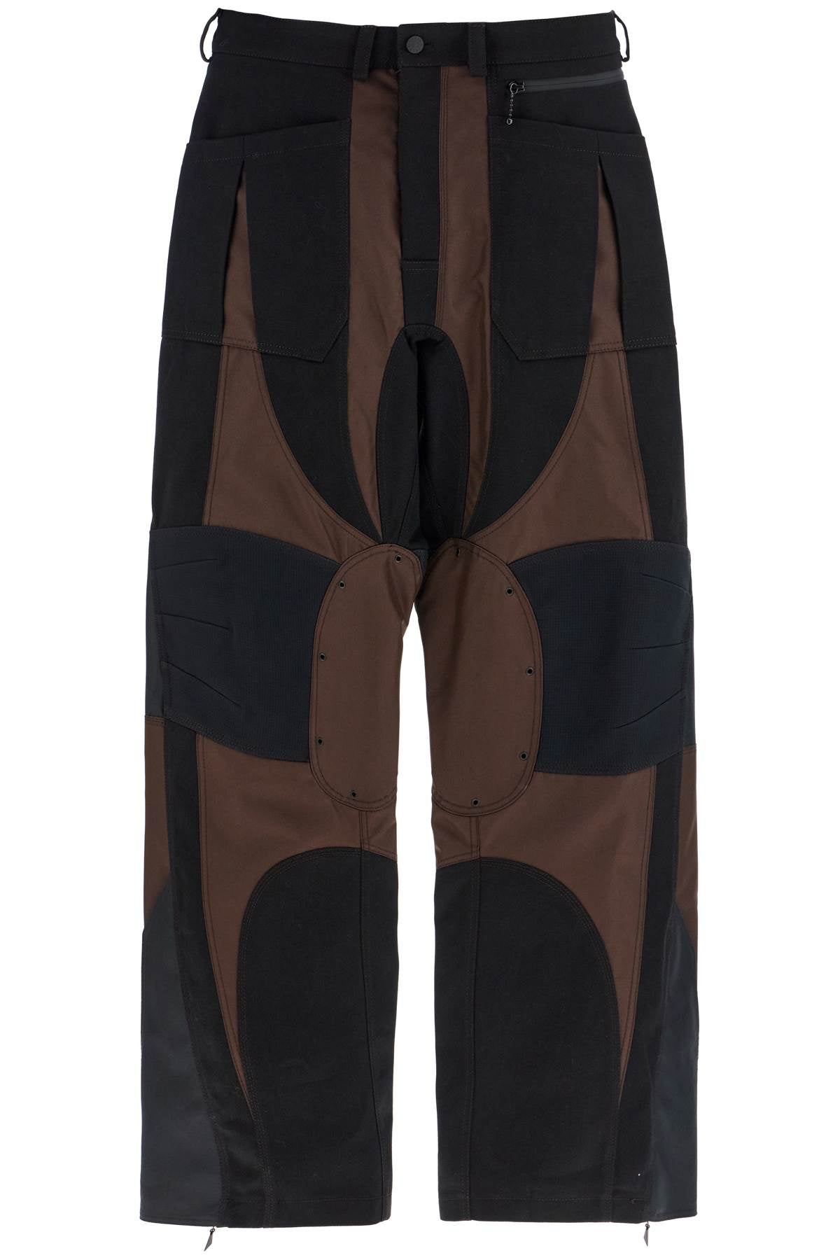 Mugler Patchwork Cargo Pants With