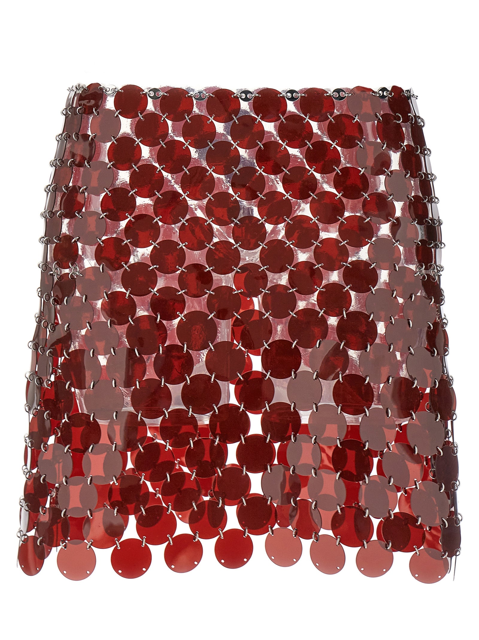 Paco Rabanne Plastic Sequin Skirt