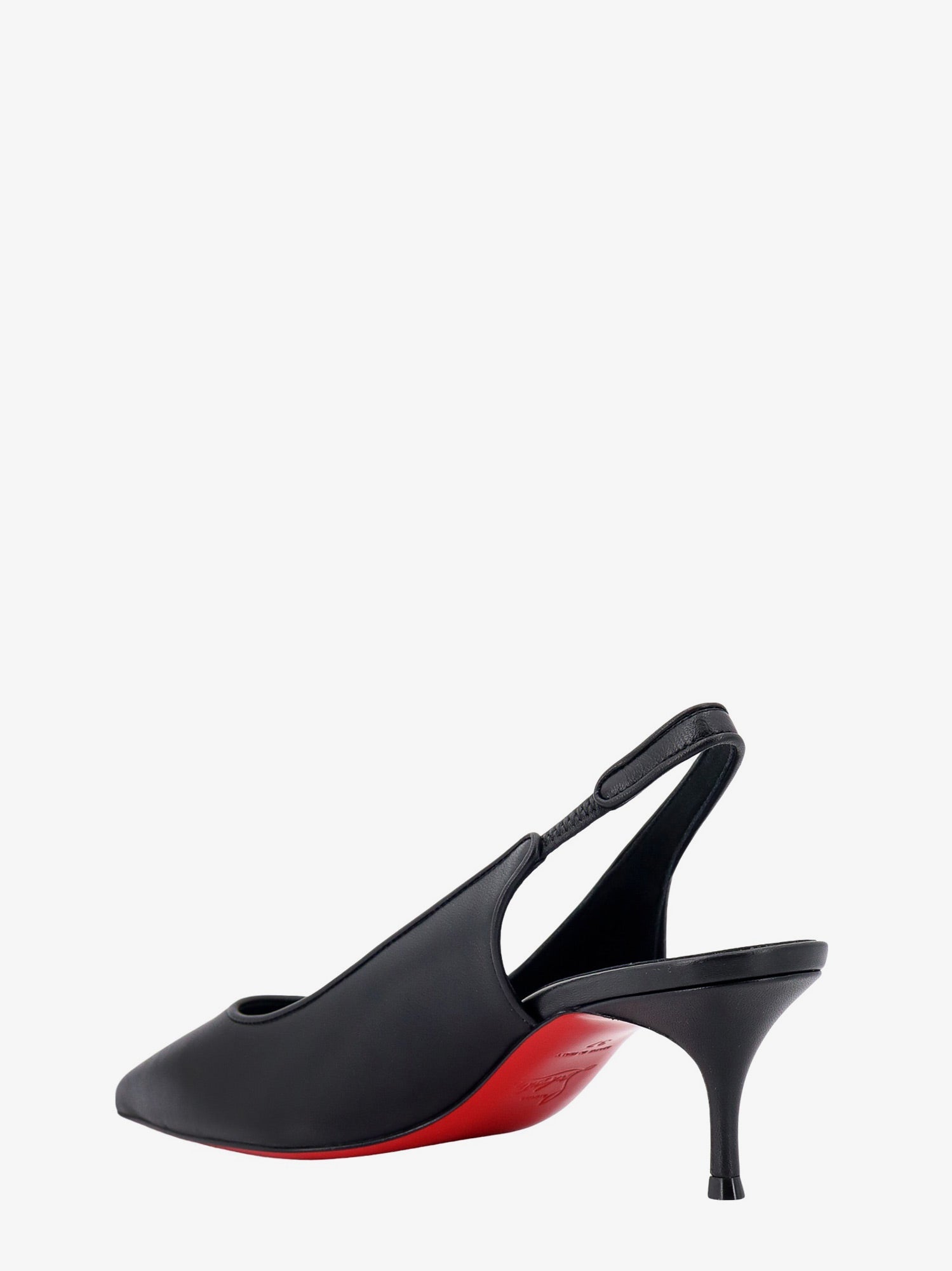 Christian Louboutin Sporty Kate Sling 55 Leather Slingback Pumps