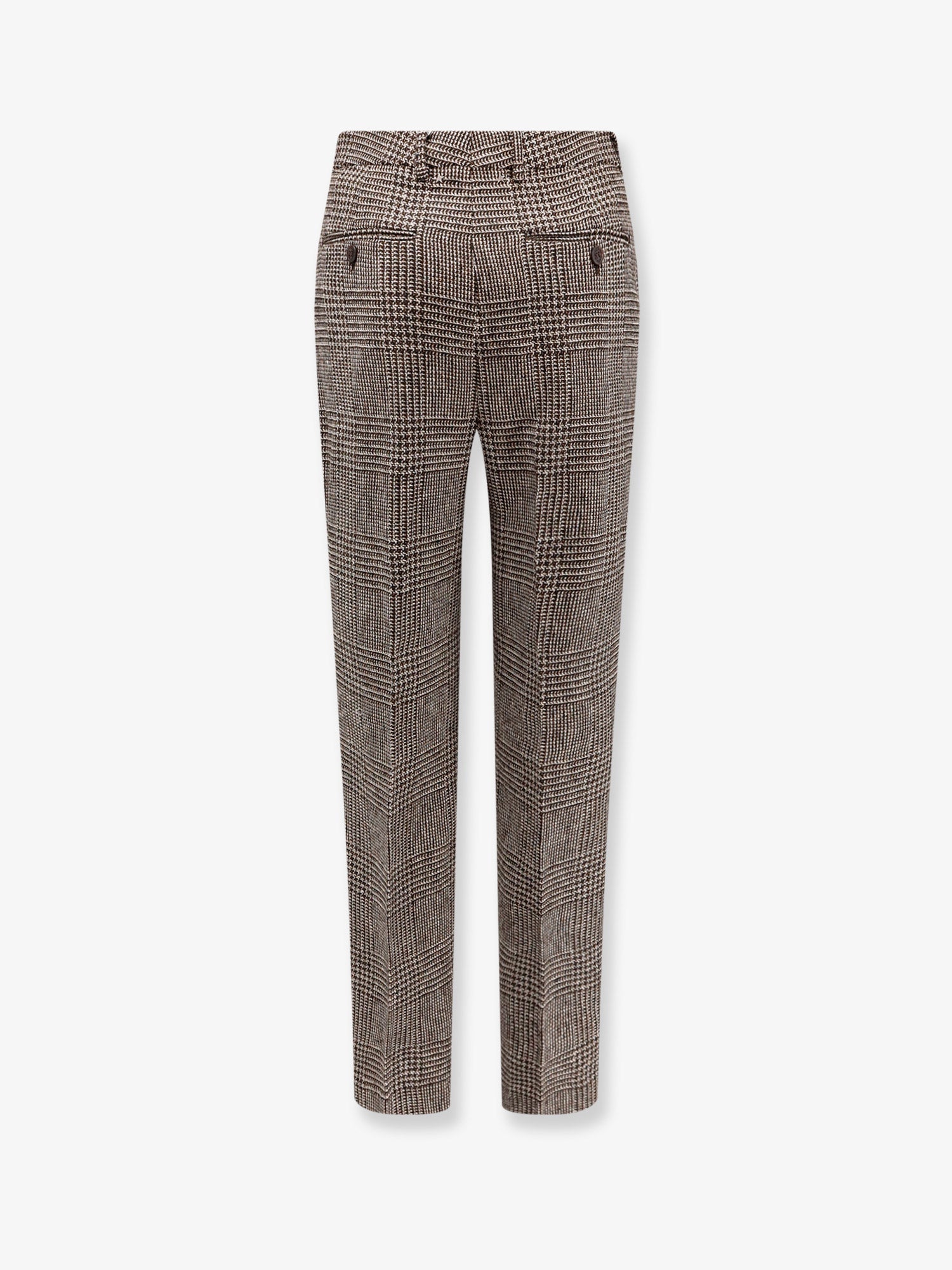 Golden Goose Relax Staright Prince Of Wales Trouser