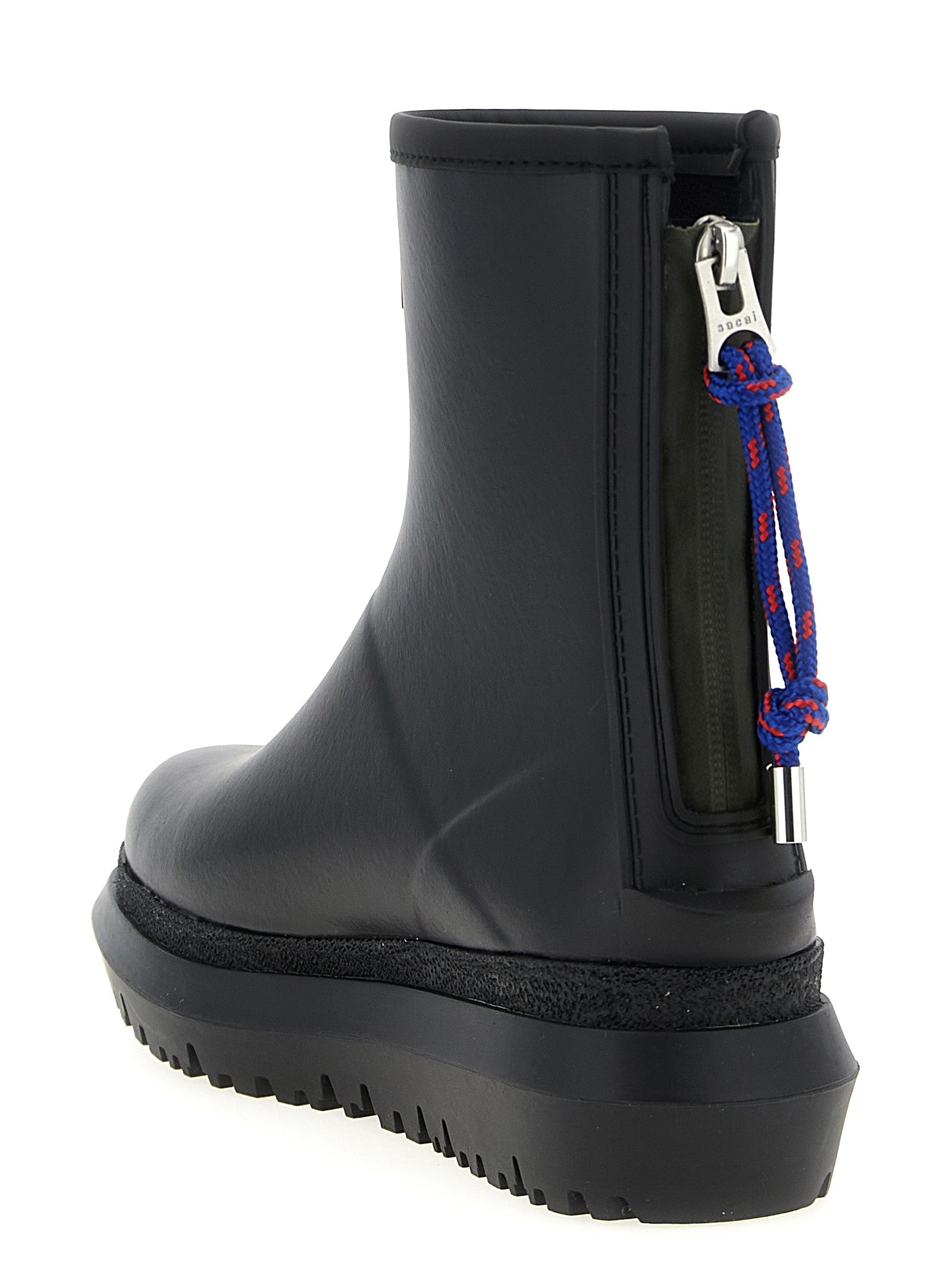 Sacai 'Rubber Boots' Ankle Boots