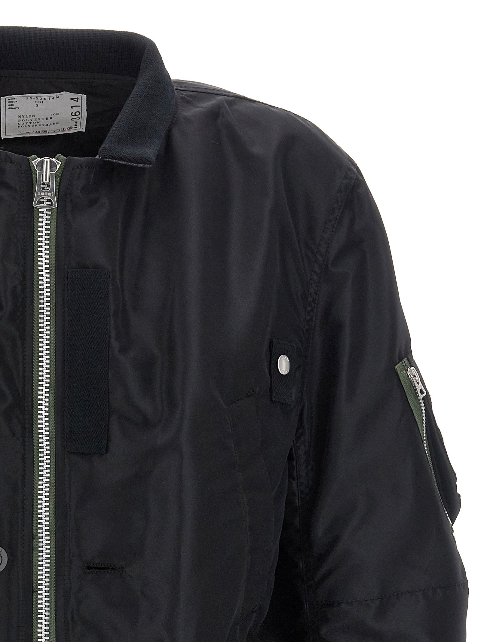 Sacai Nylon Bomber Jacket