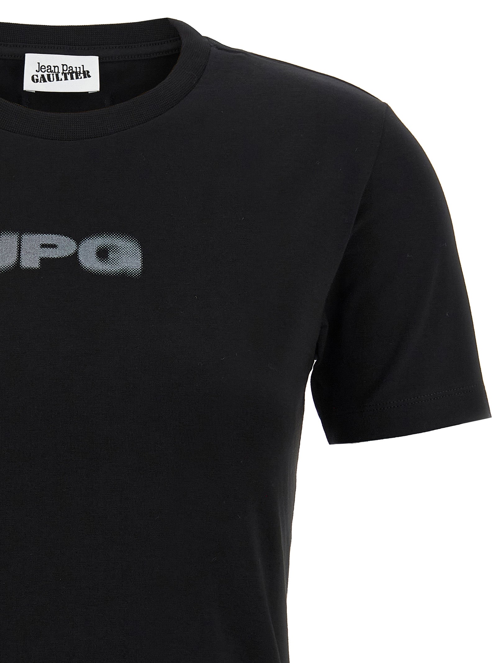 Jean Paul Gaultier 'The Black Jpg Baby Tee' T-Shirt