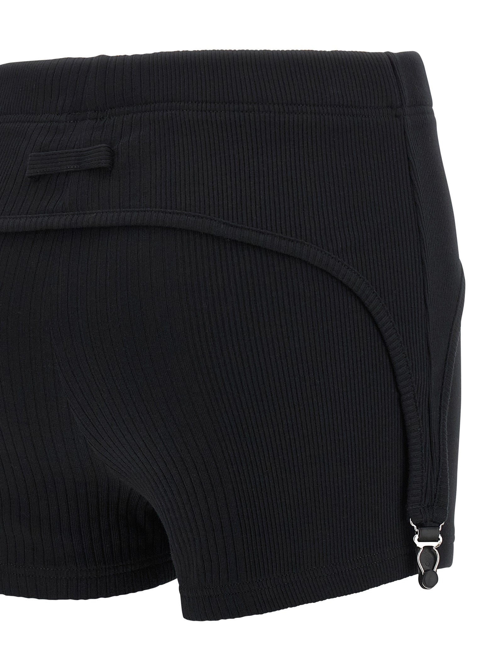Jean Paul Gaultier 'The Black Garter' Shorts