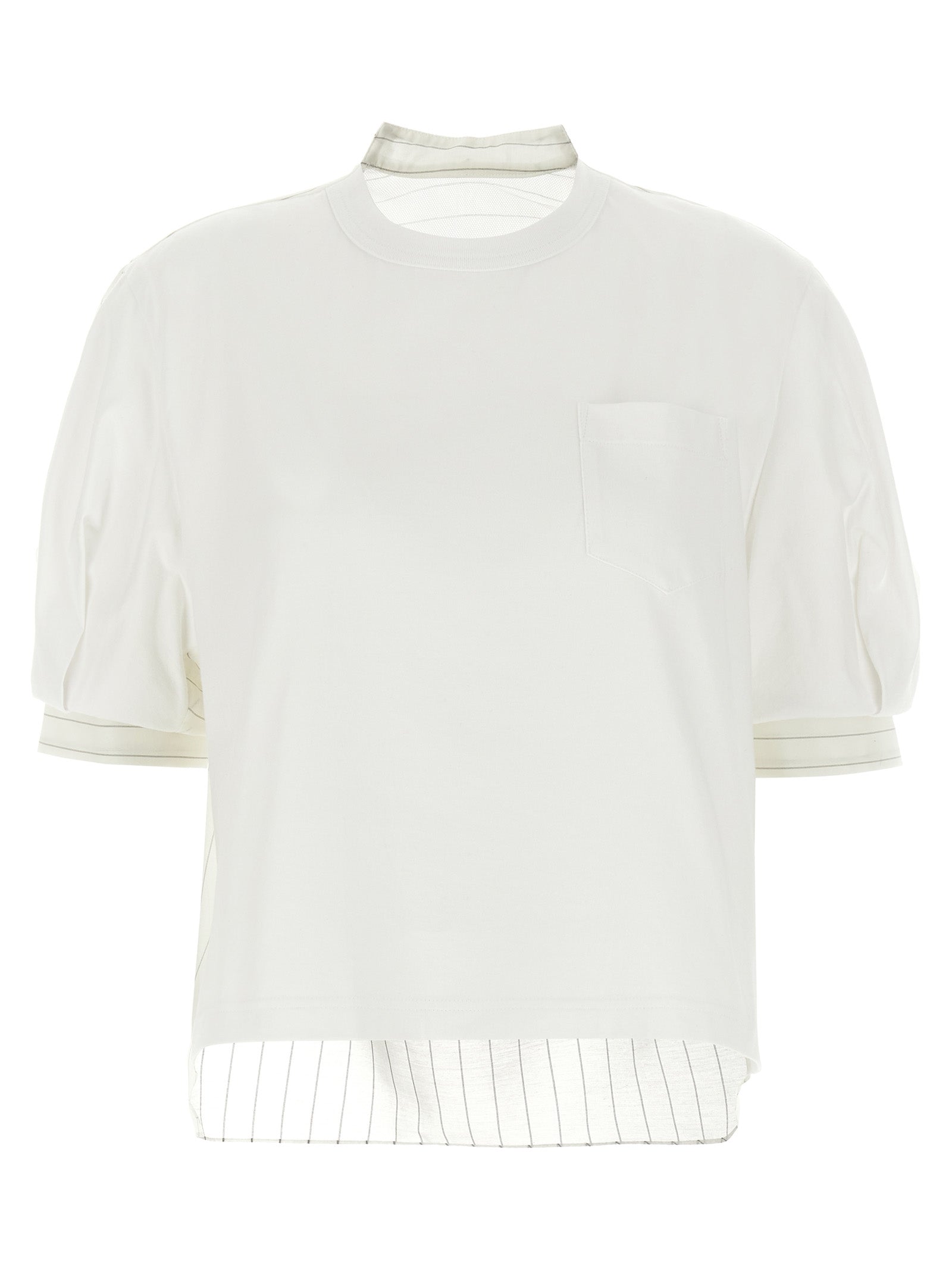 Sacai Organza T-Shirt