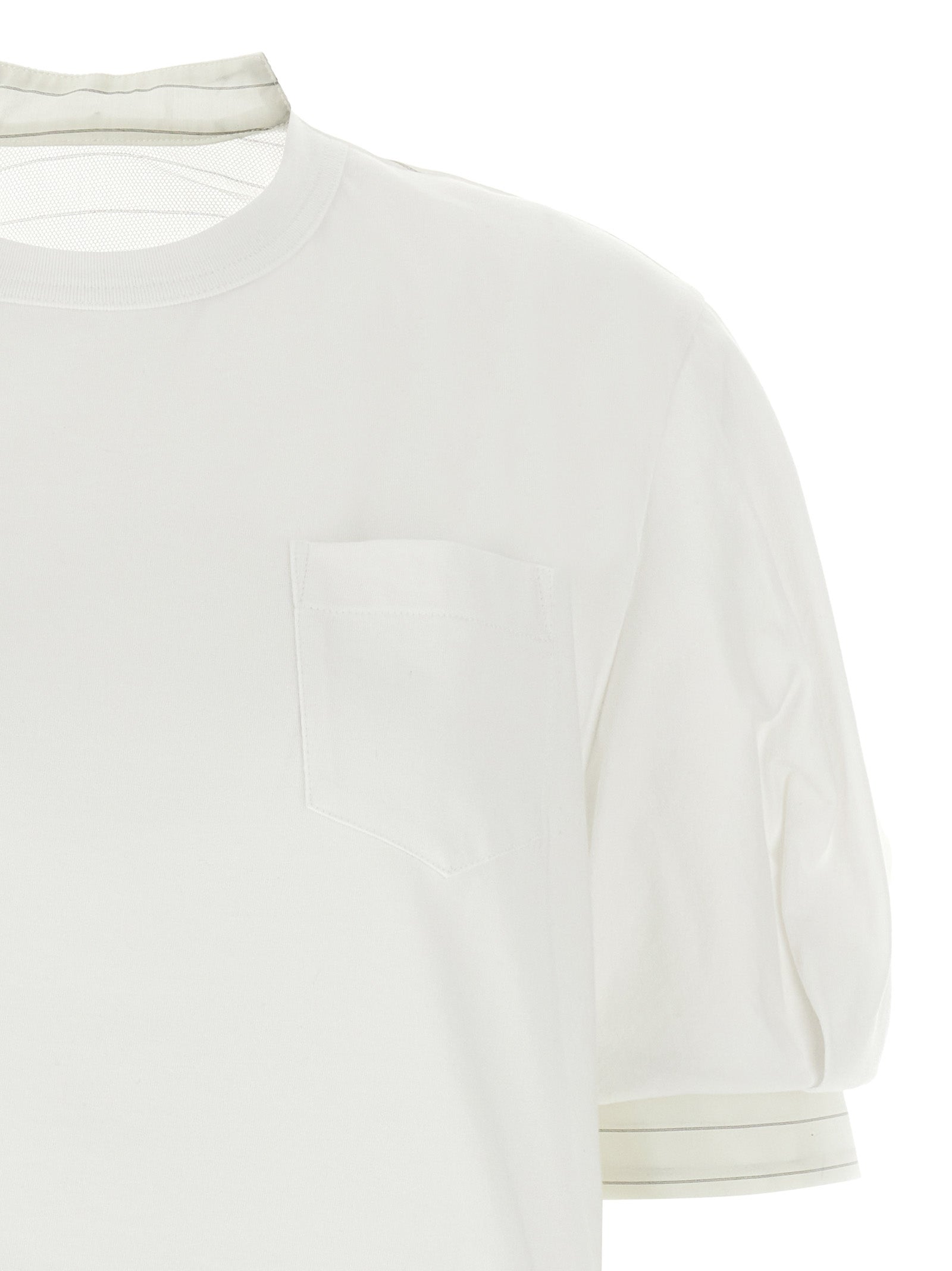 Sacai Organza T-Shirt