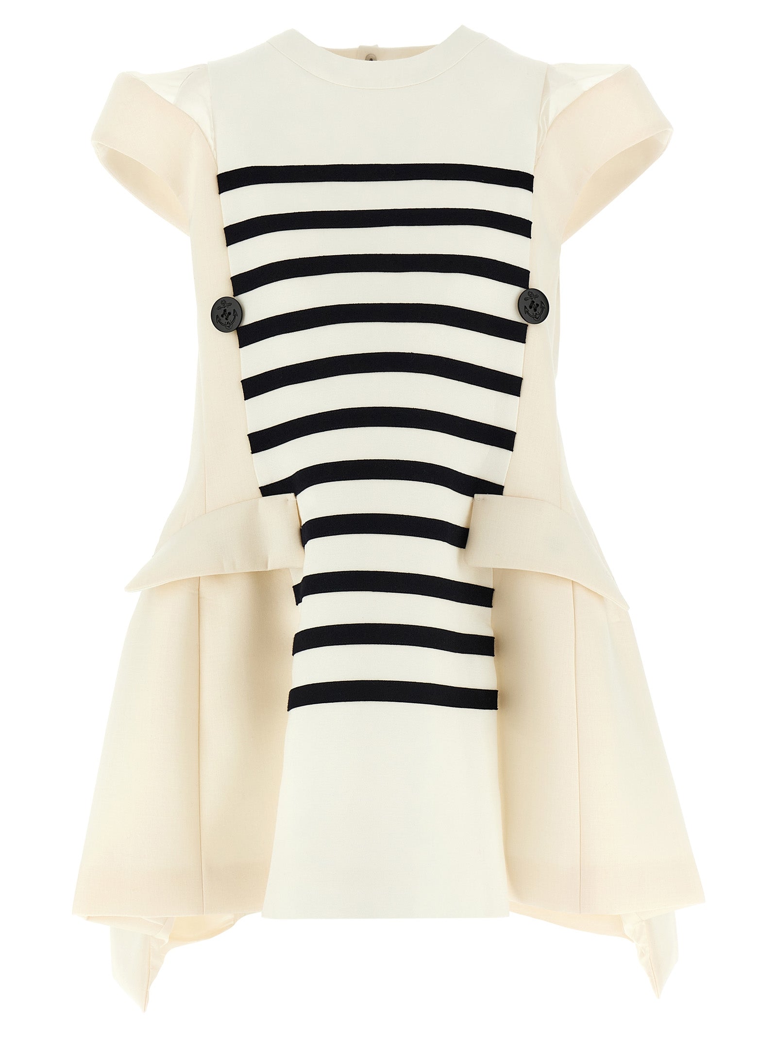 Sacai Cotton Silk Dress