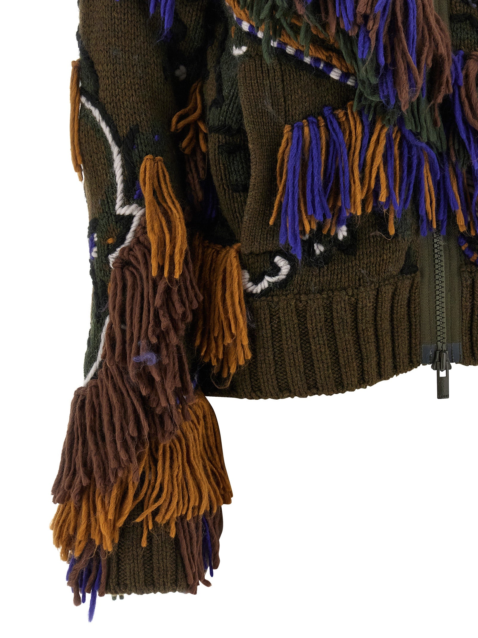 Sacai Paisley Jacquard Cardigan