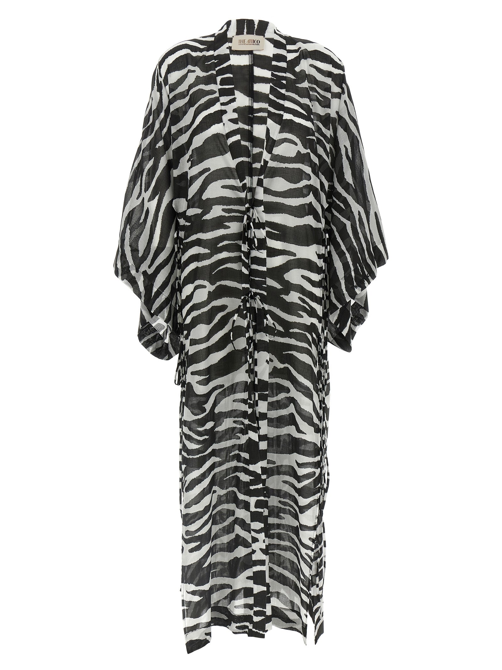 The Attico Animalier Caftan