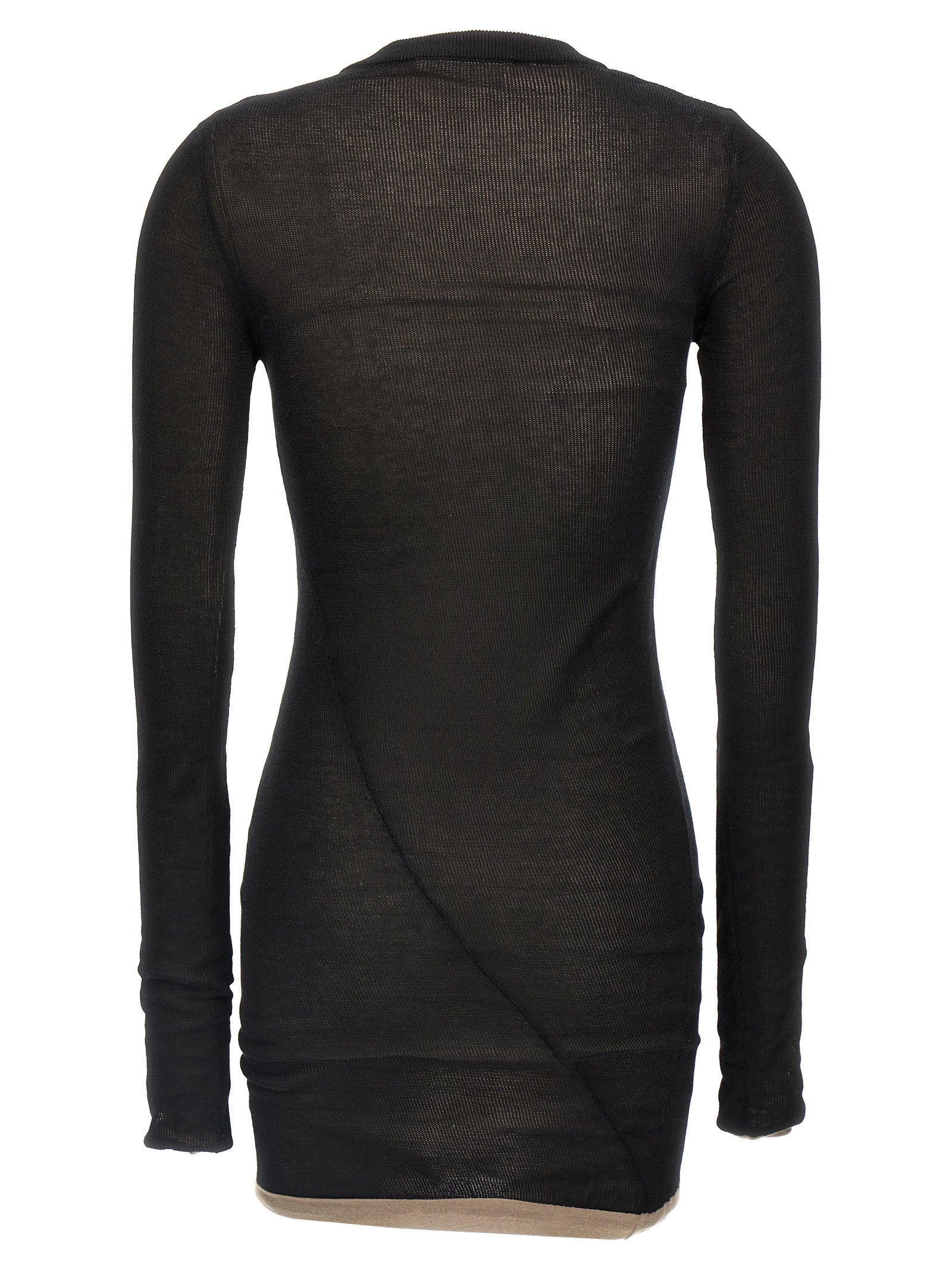 The Attico Two-Material Minidress