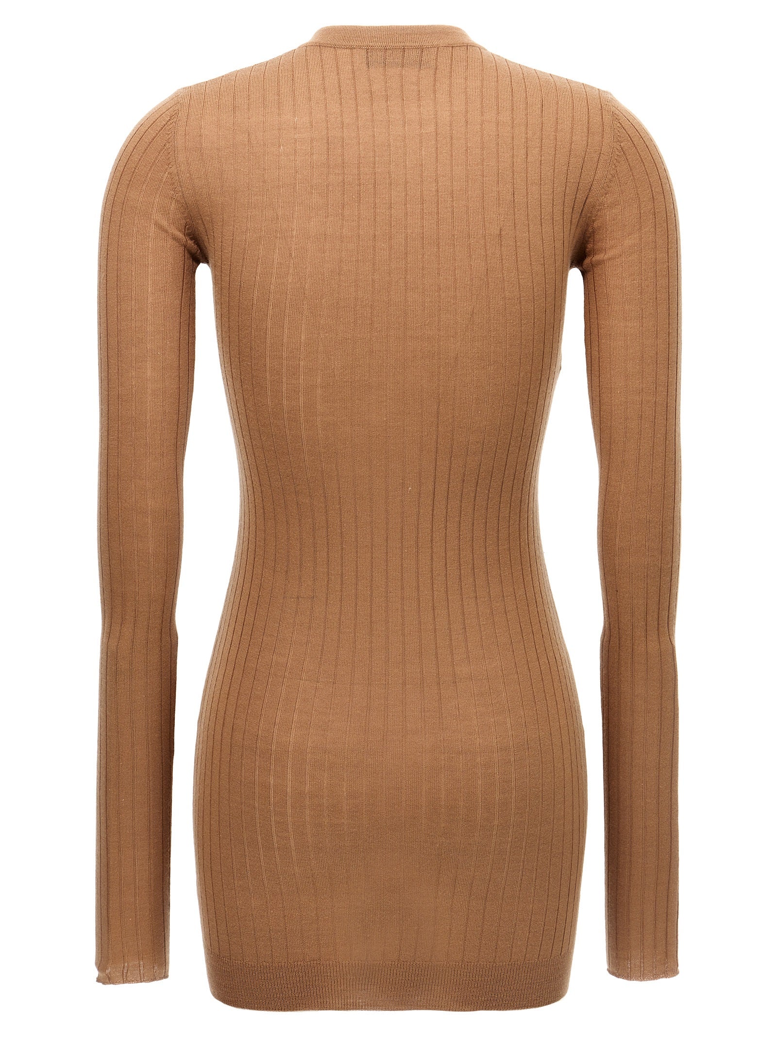 The Attico Ribbed Mini Dress