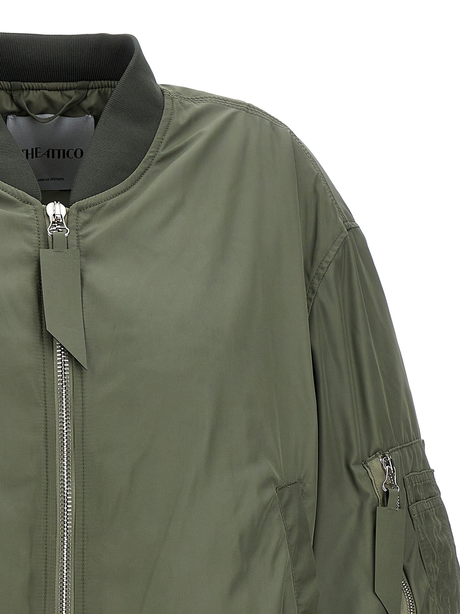 The Attico Nylon Bomber Jacket