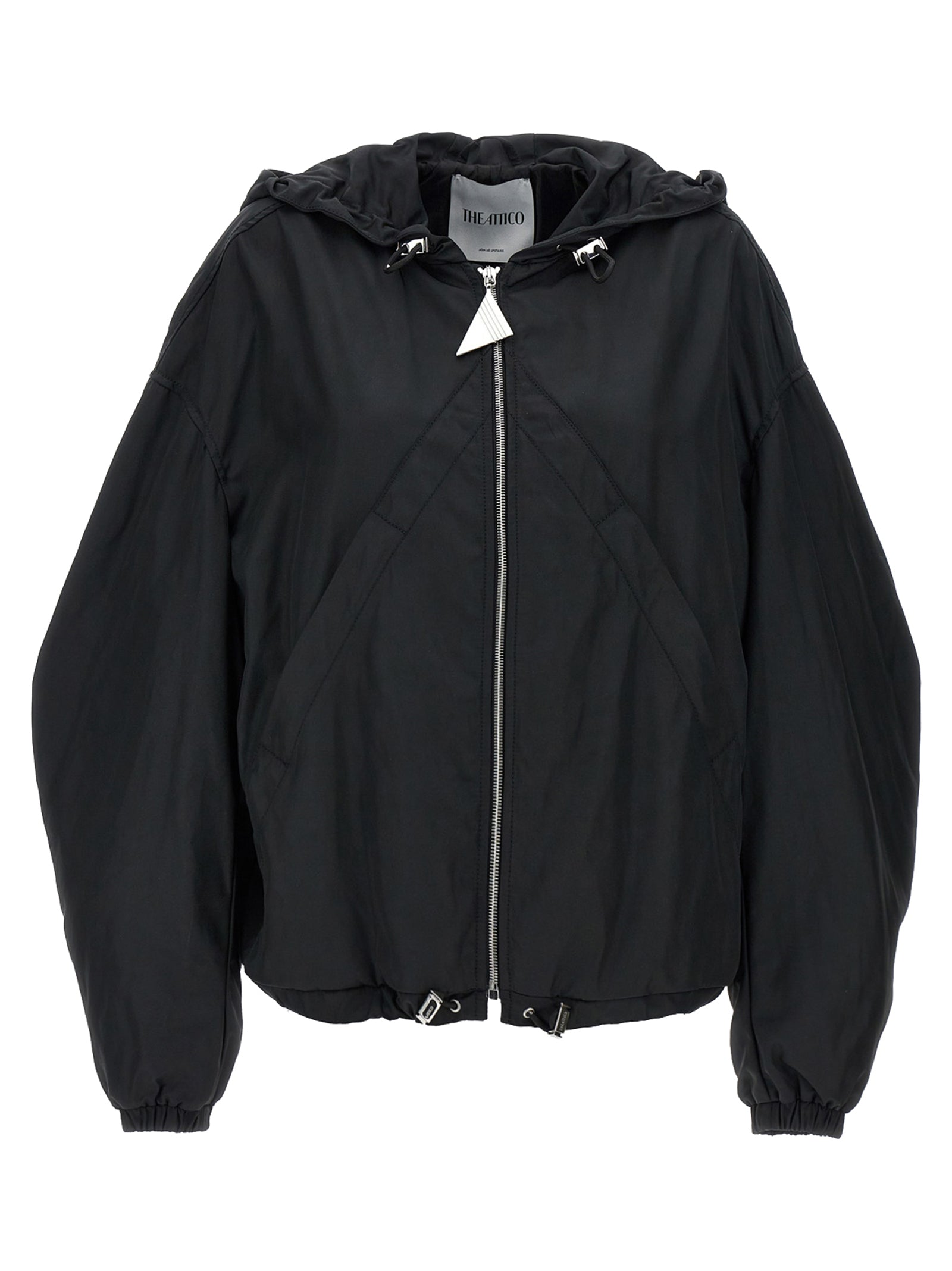 The Attico Hooded Bomber Jacket