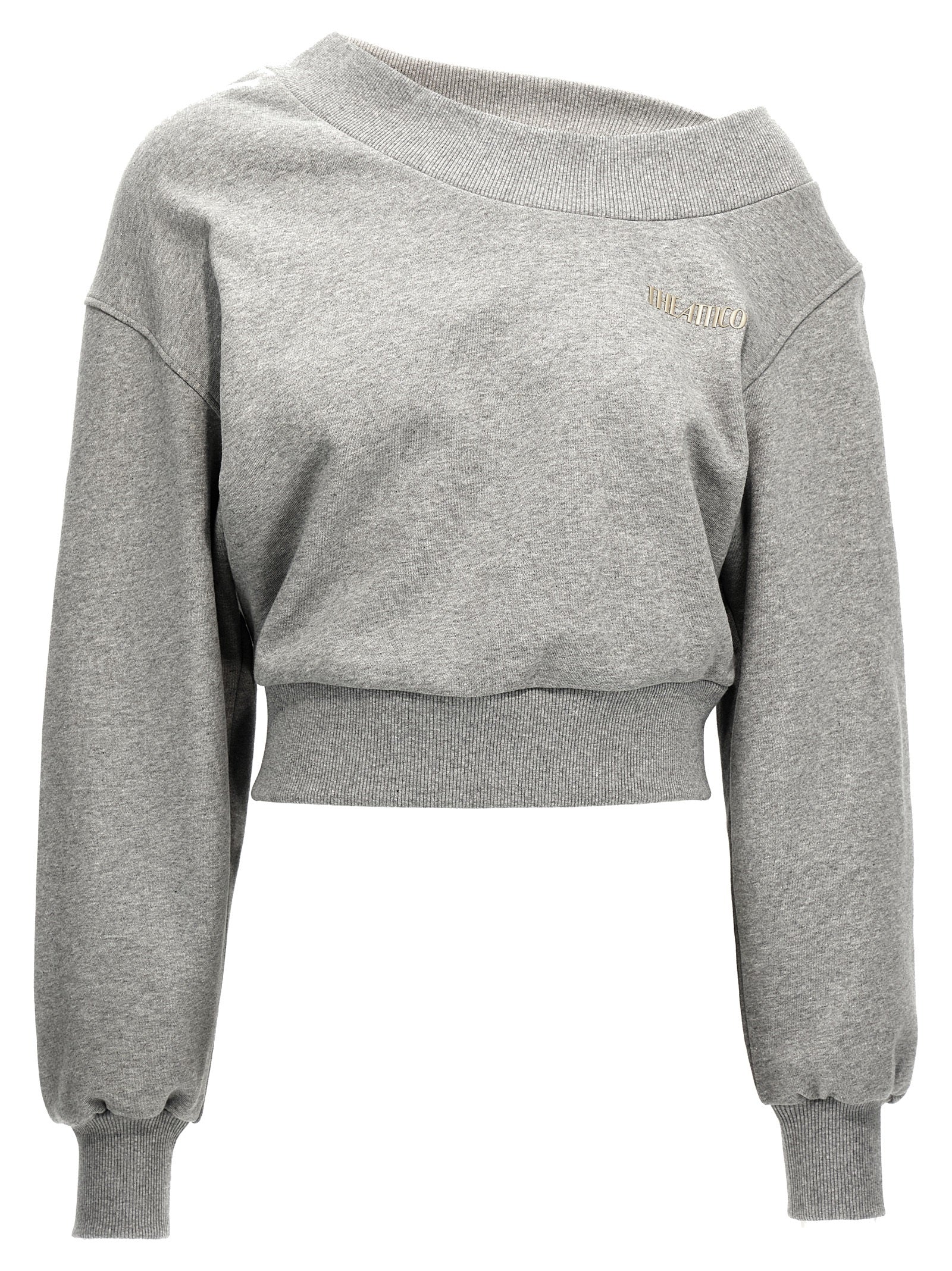 The Attico Crossed Logo Sweatshirt