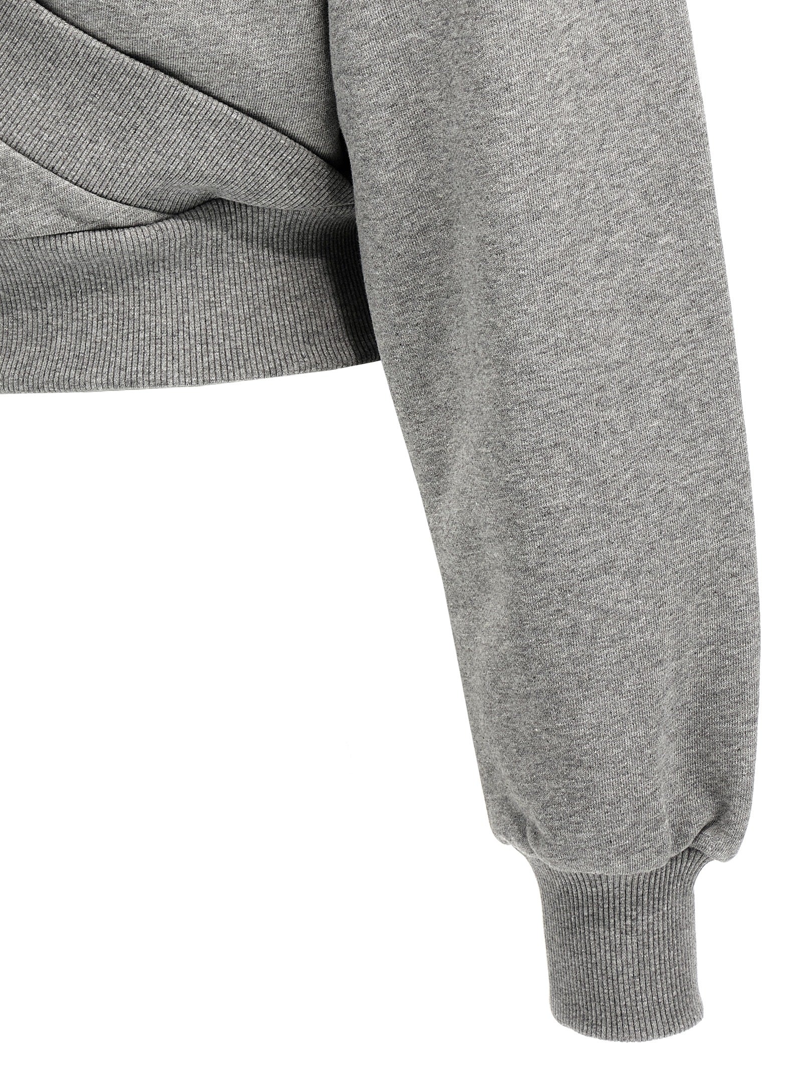 The Attico Crossed Logo Sweatshirt