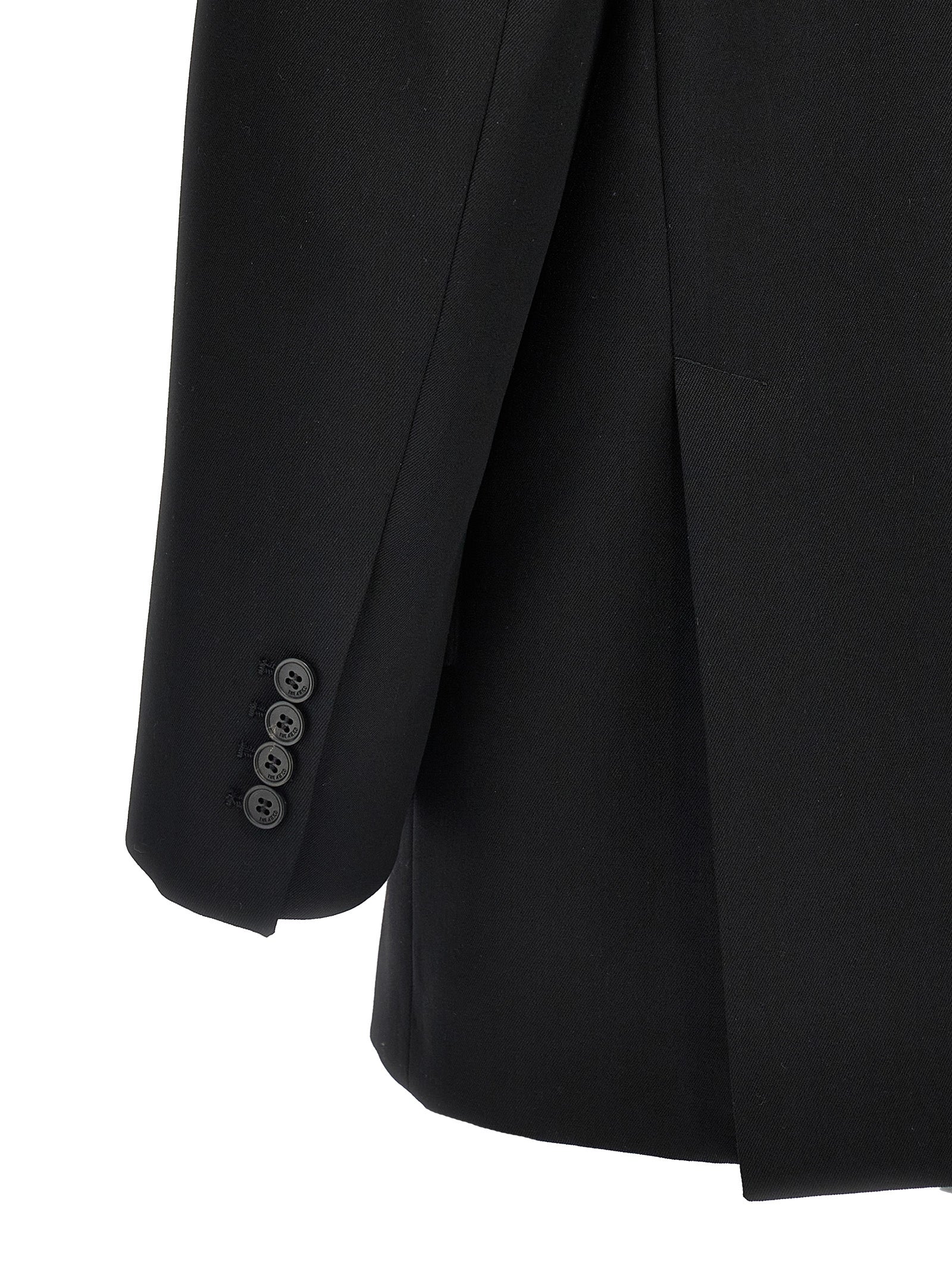 The Attico Single-Breasted Wool Blazer